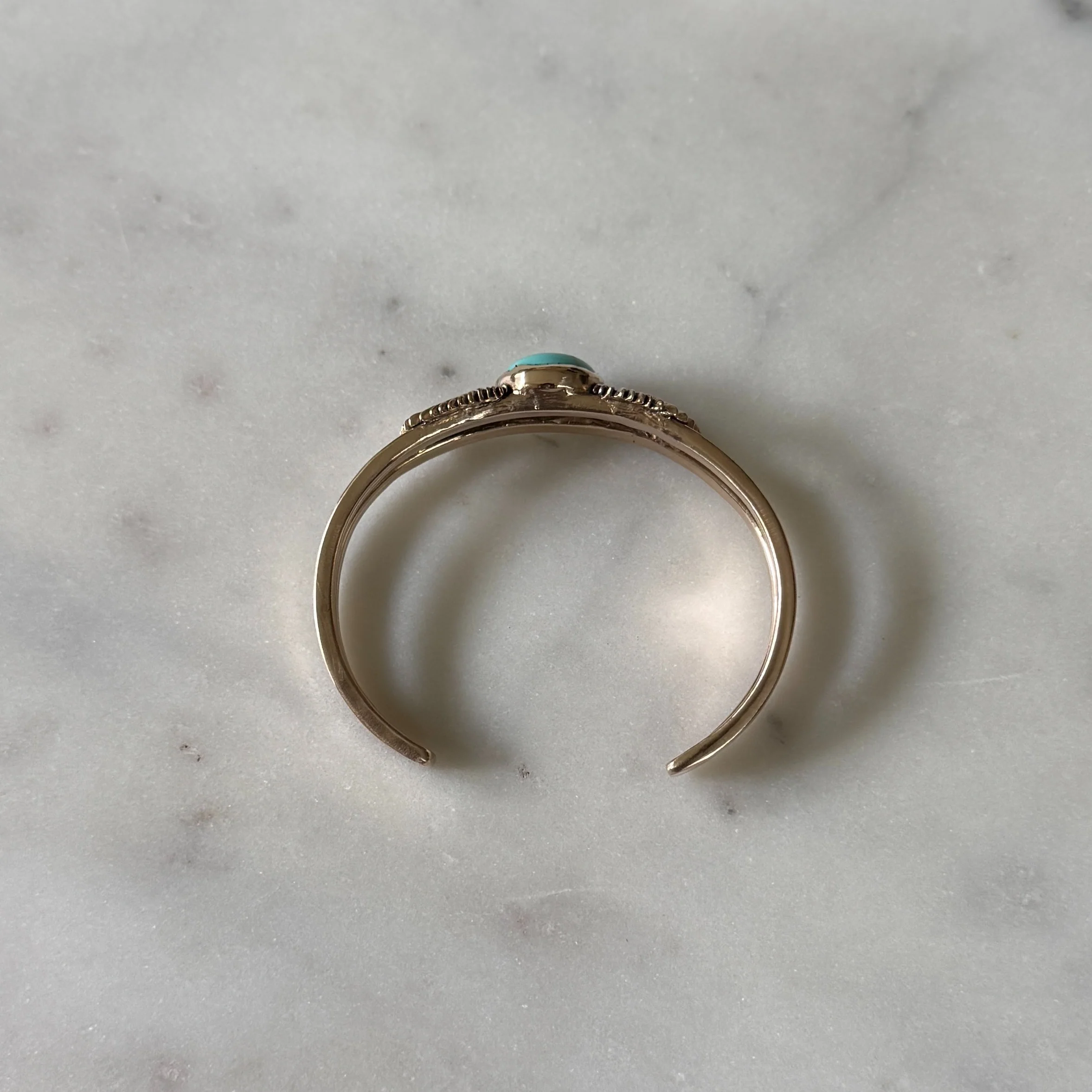 PALMETTO LEAF CUFF + TURQUOISE - Image 6