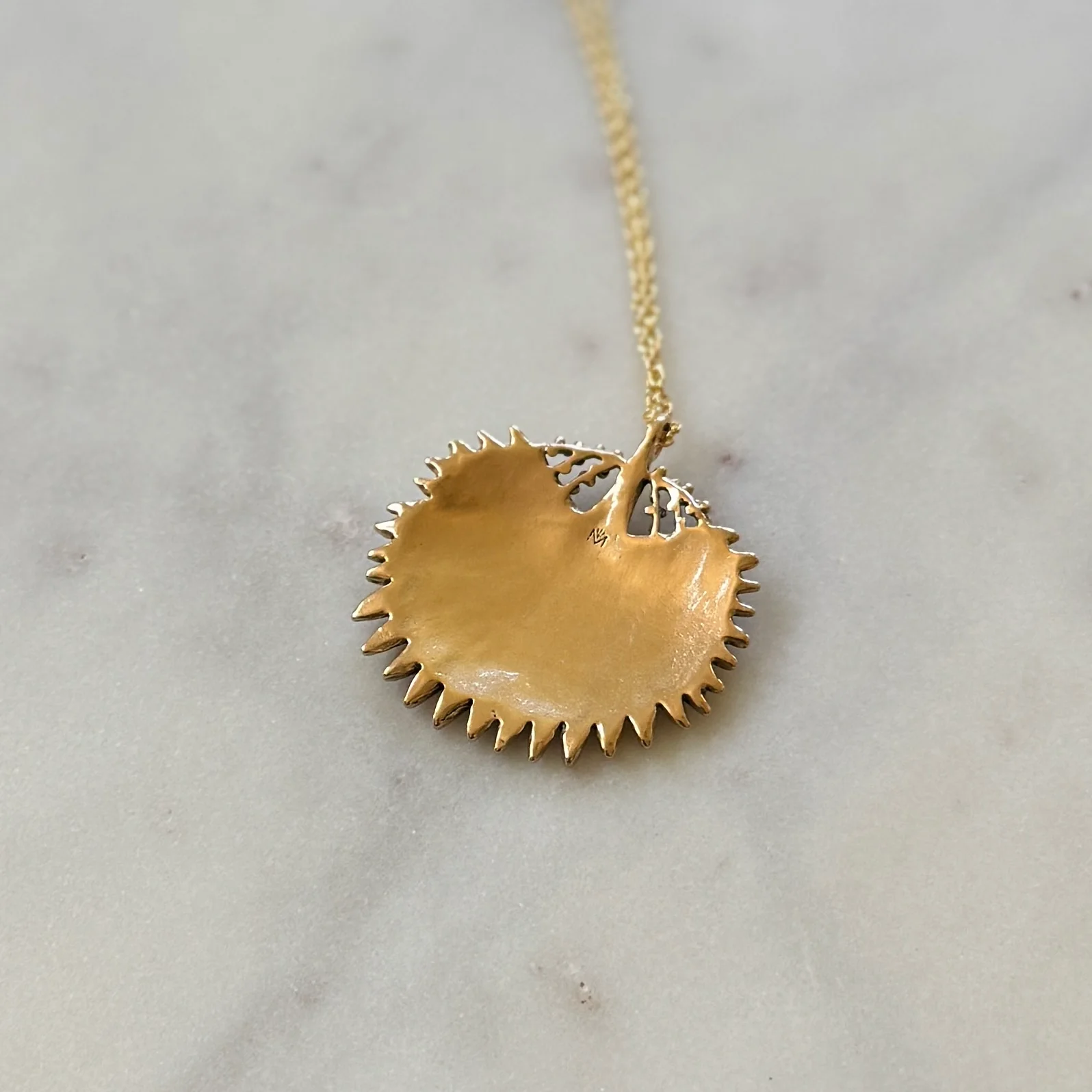 PALMETTO LEAF PENDANT — LARGE - Image 3
