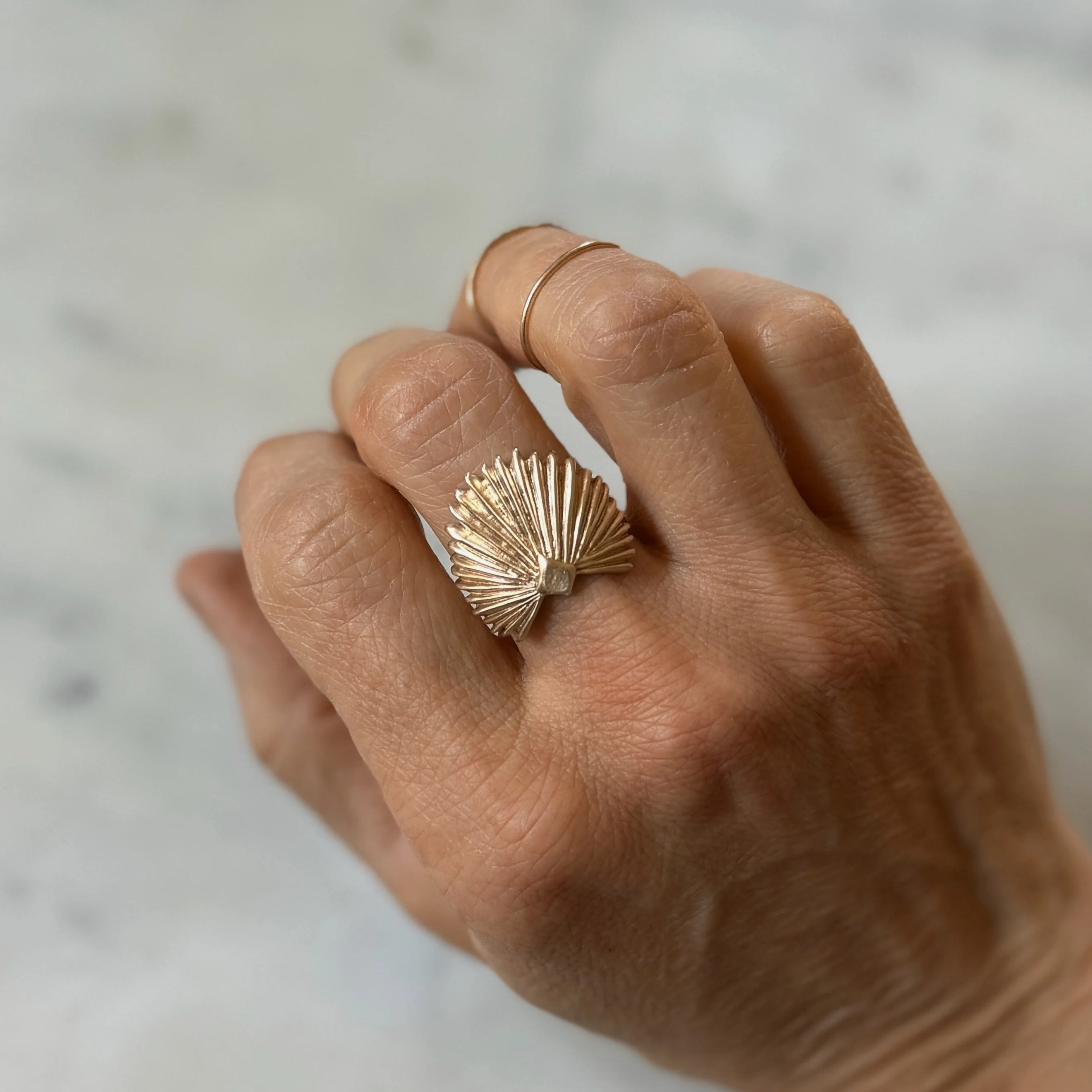 PALMETTO LEAF RING - Image 2