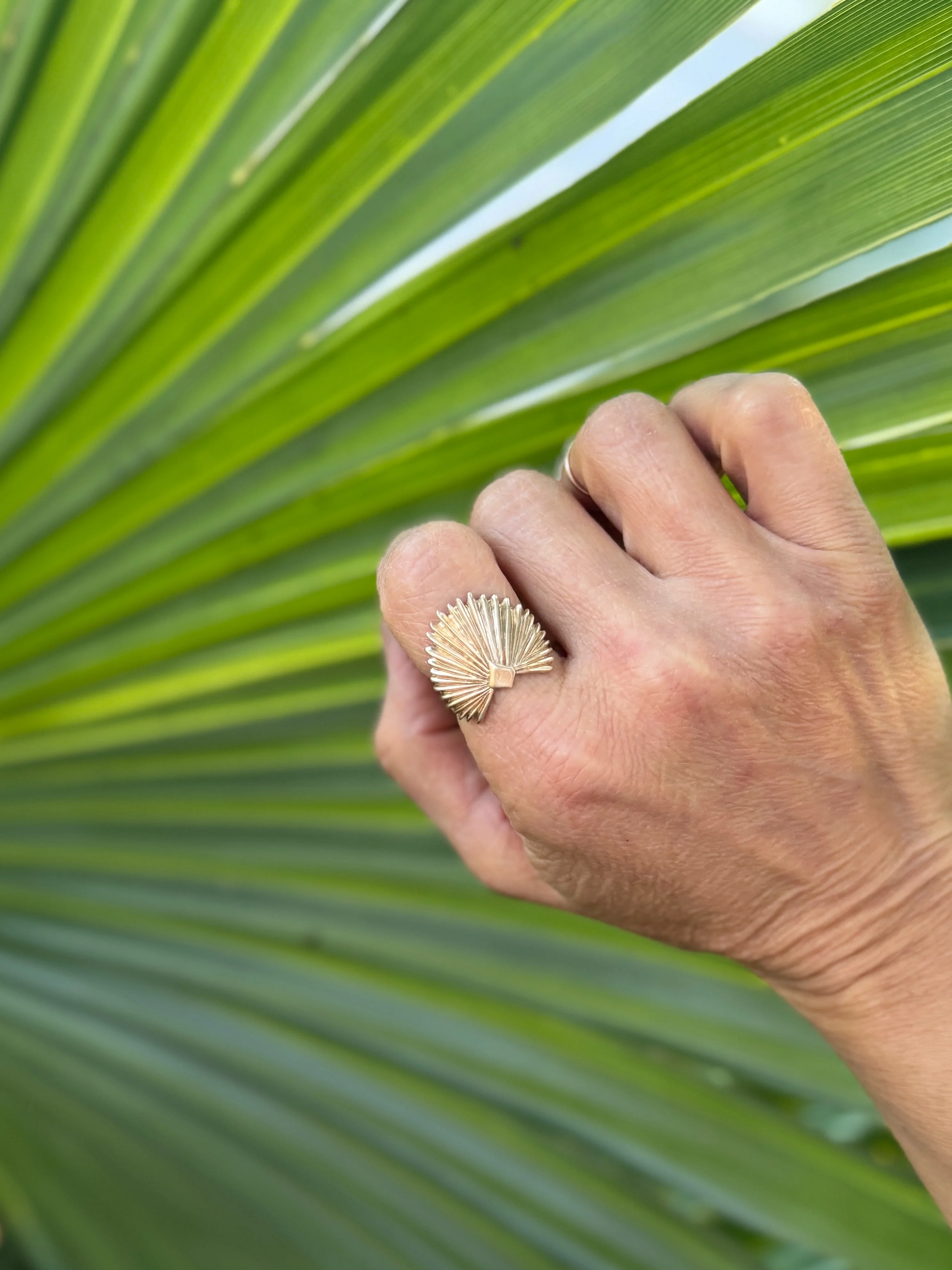 PALMETTO LEAF RING - Image 3