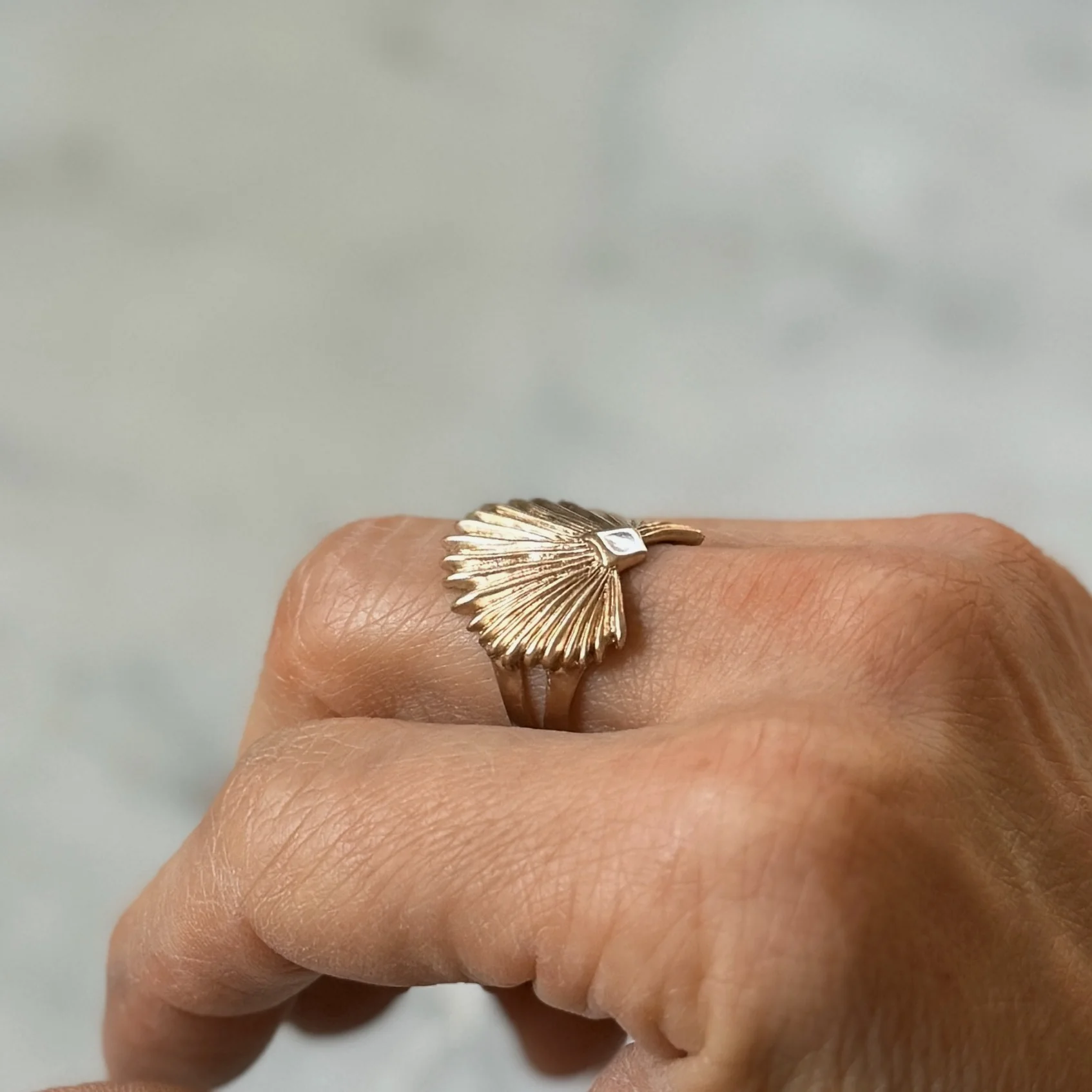 PALMETTO LEAF RING - Image 8