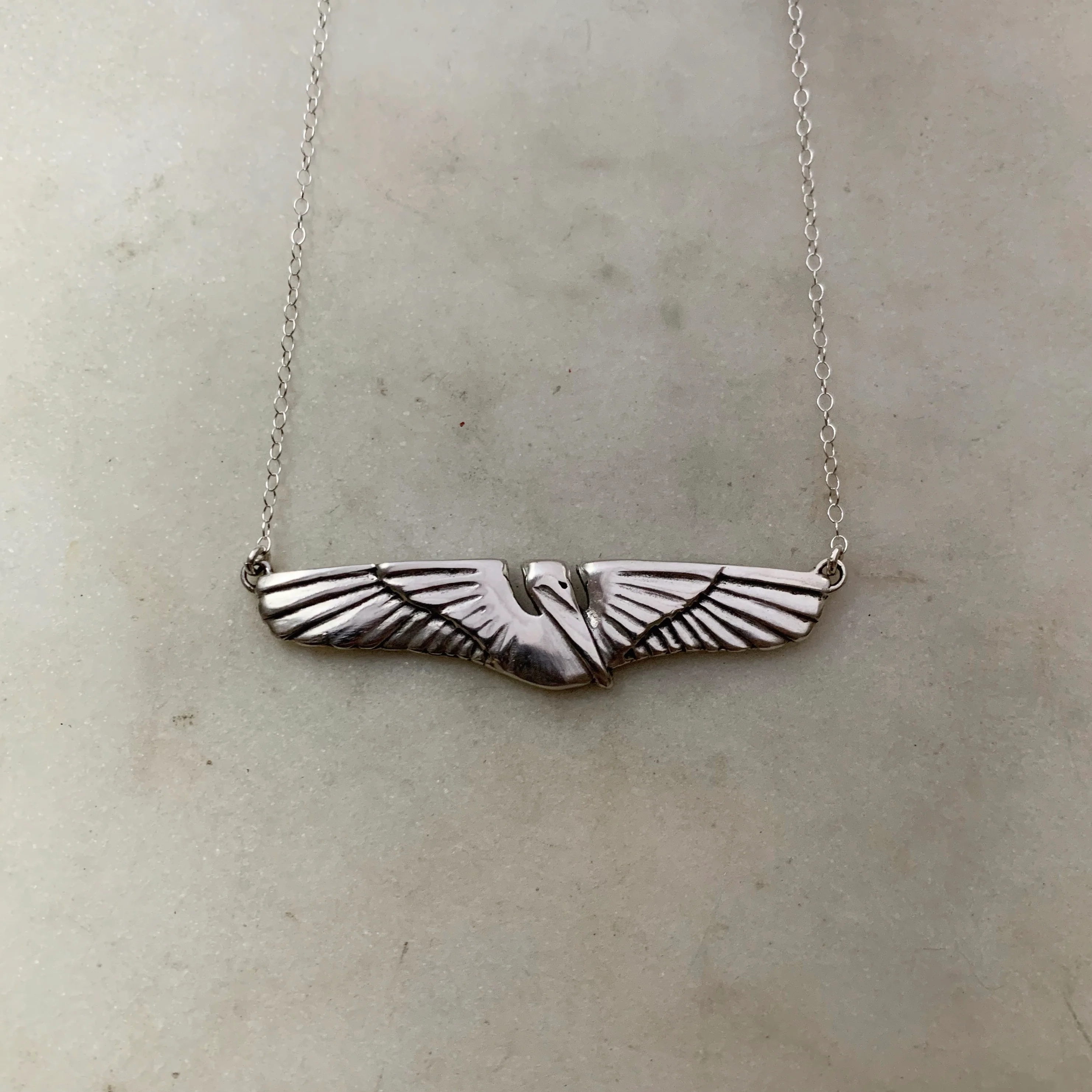 PELICAN BAR NECKLACE — LARGE - Image 4