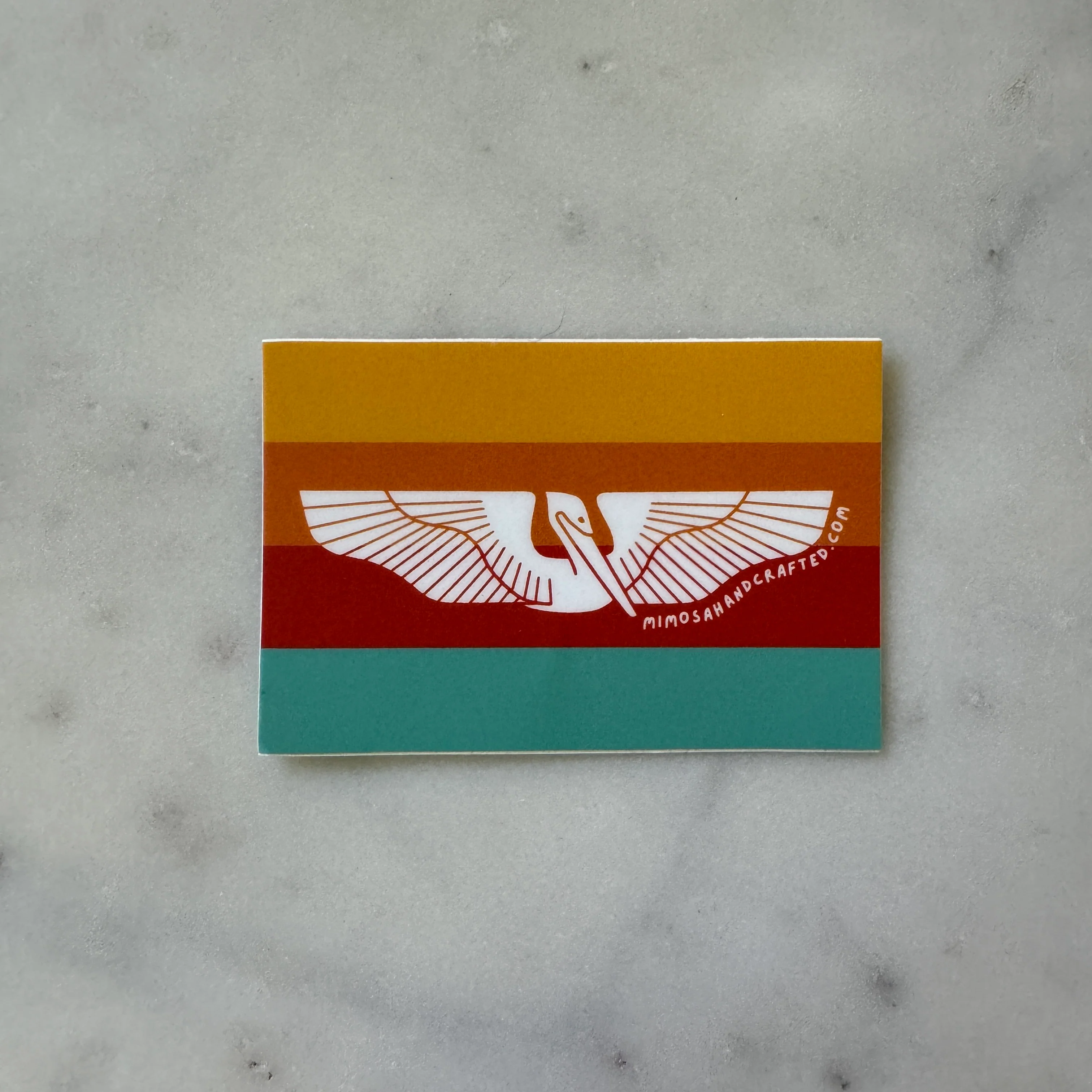 PELICAN MURAL STICKER