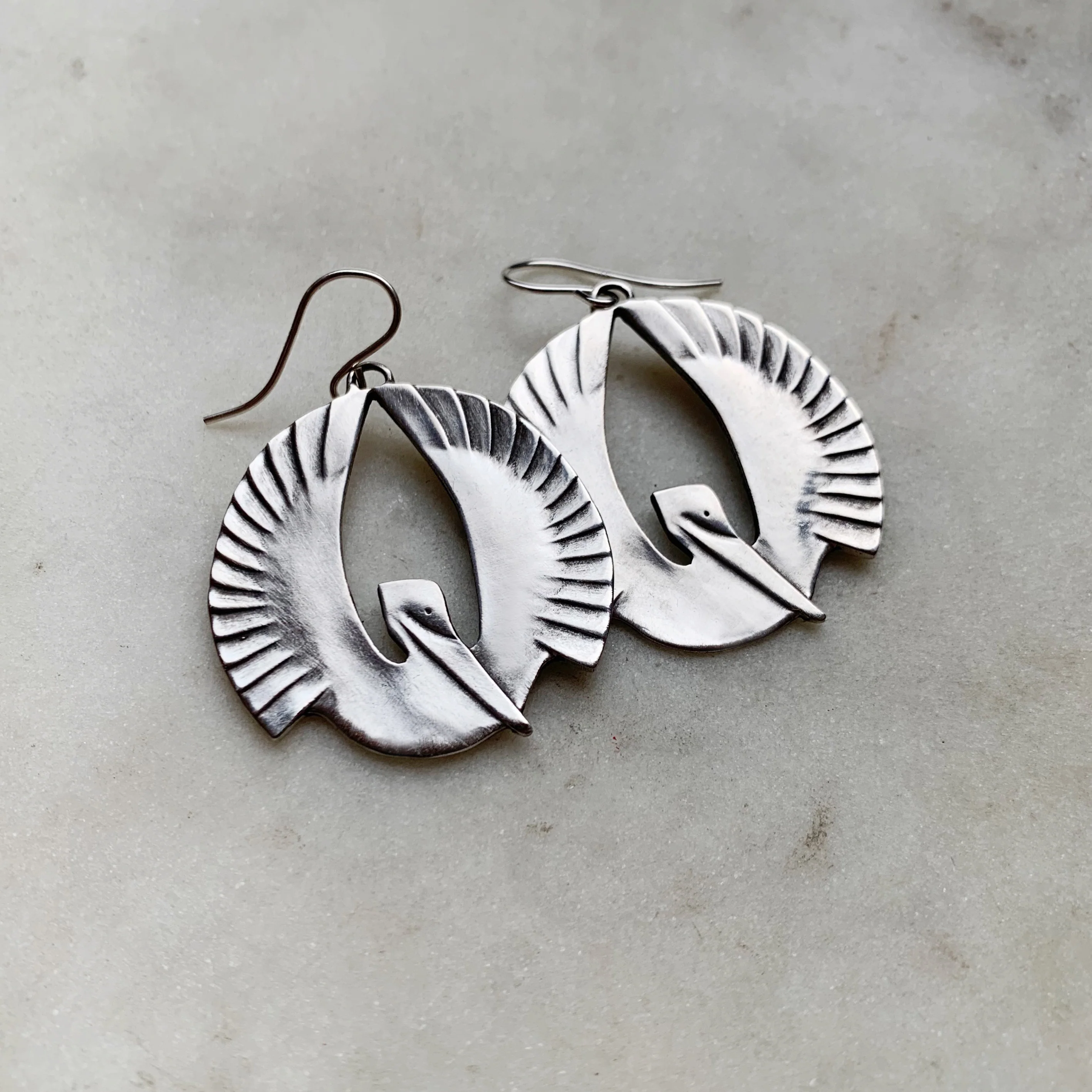 PELICAN RISING EARRINGS — LARGE - Image 6