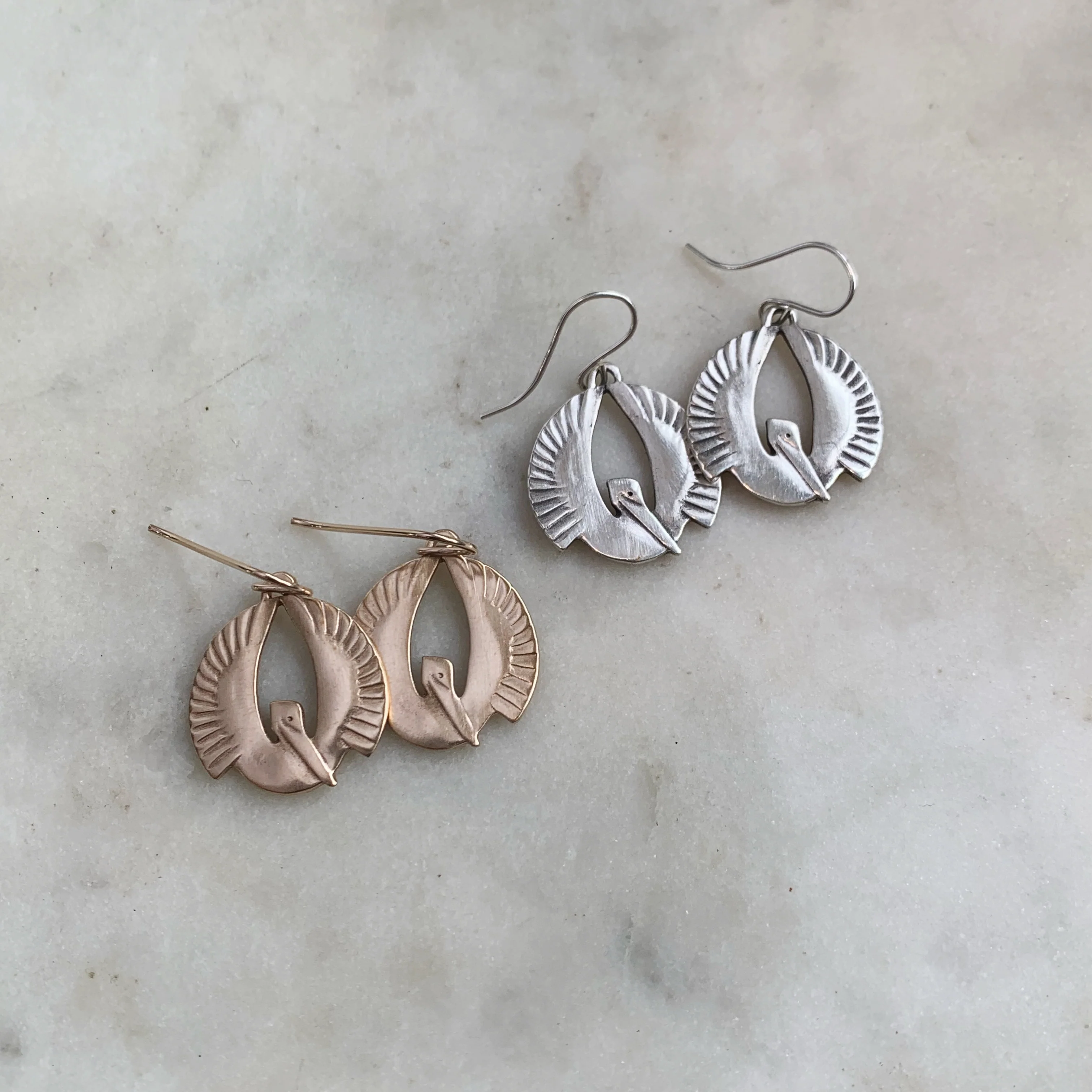 PELICAN RISING EARRINGS — SMALL - Image 3