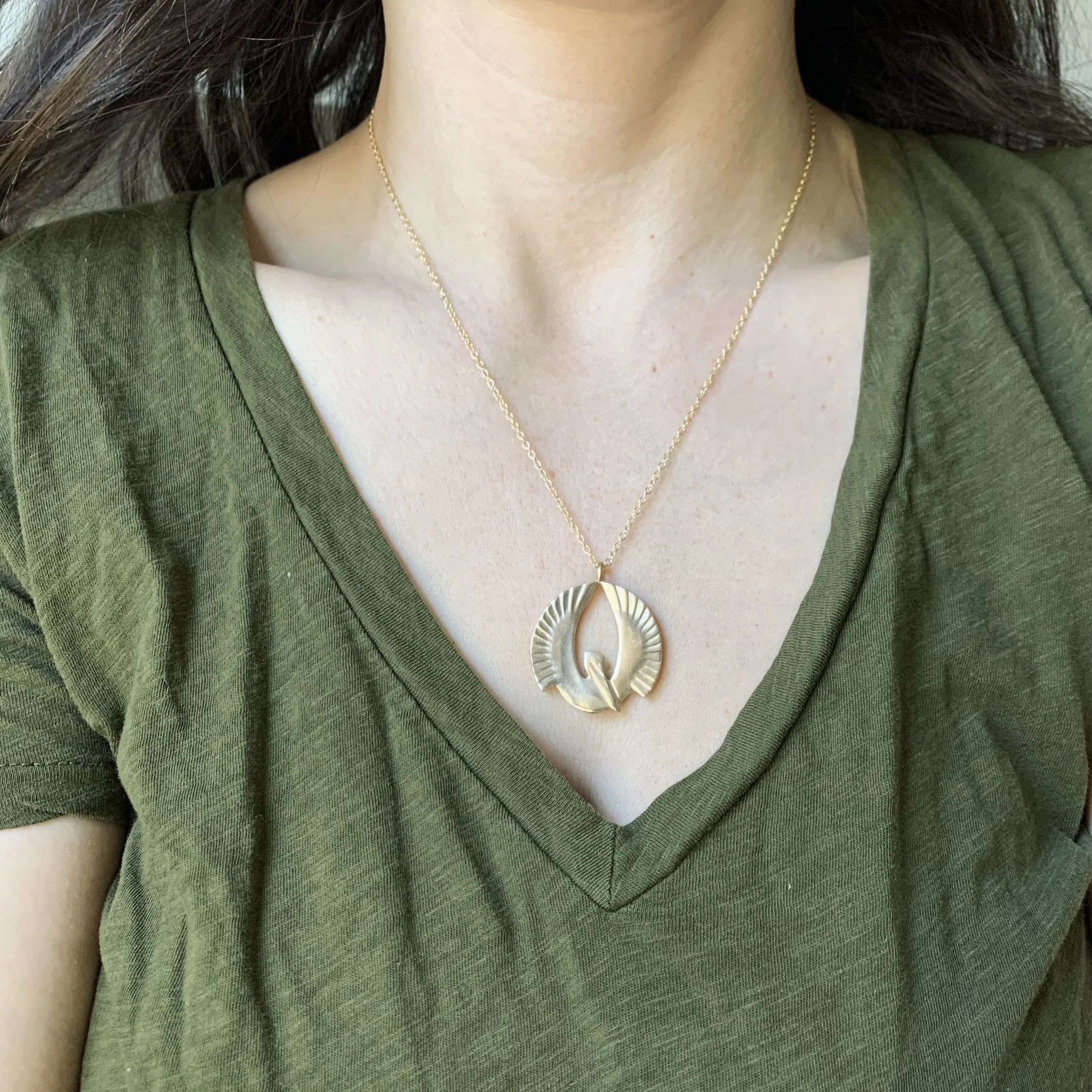 PELICAN RISING PENDANT — LARGE - Image 14