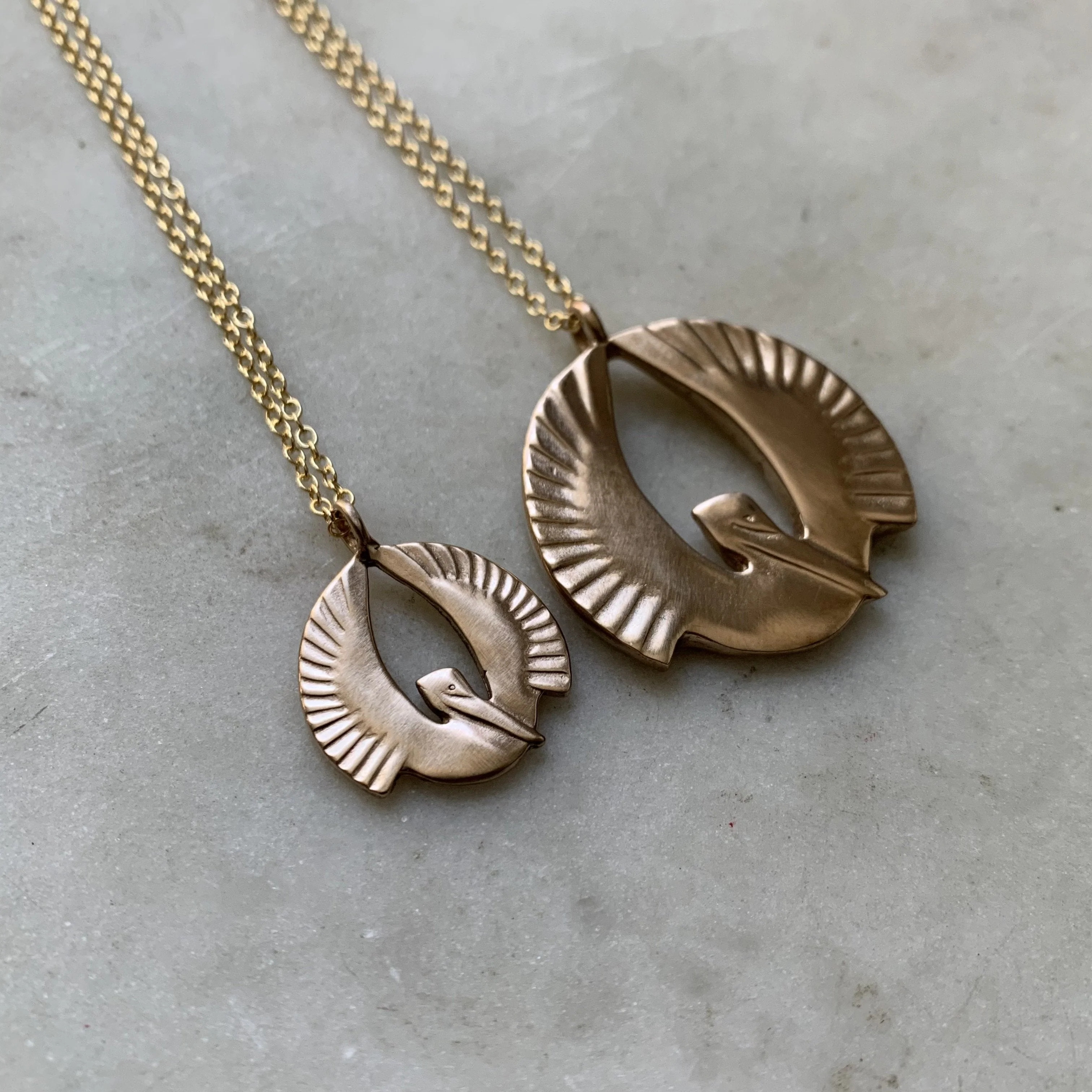 PELICAN RISING PENDANT — LARGE - Image 6