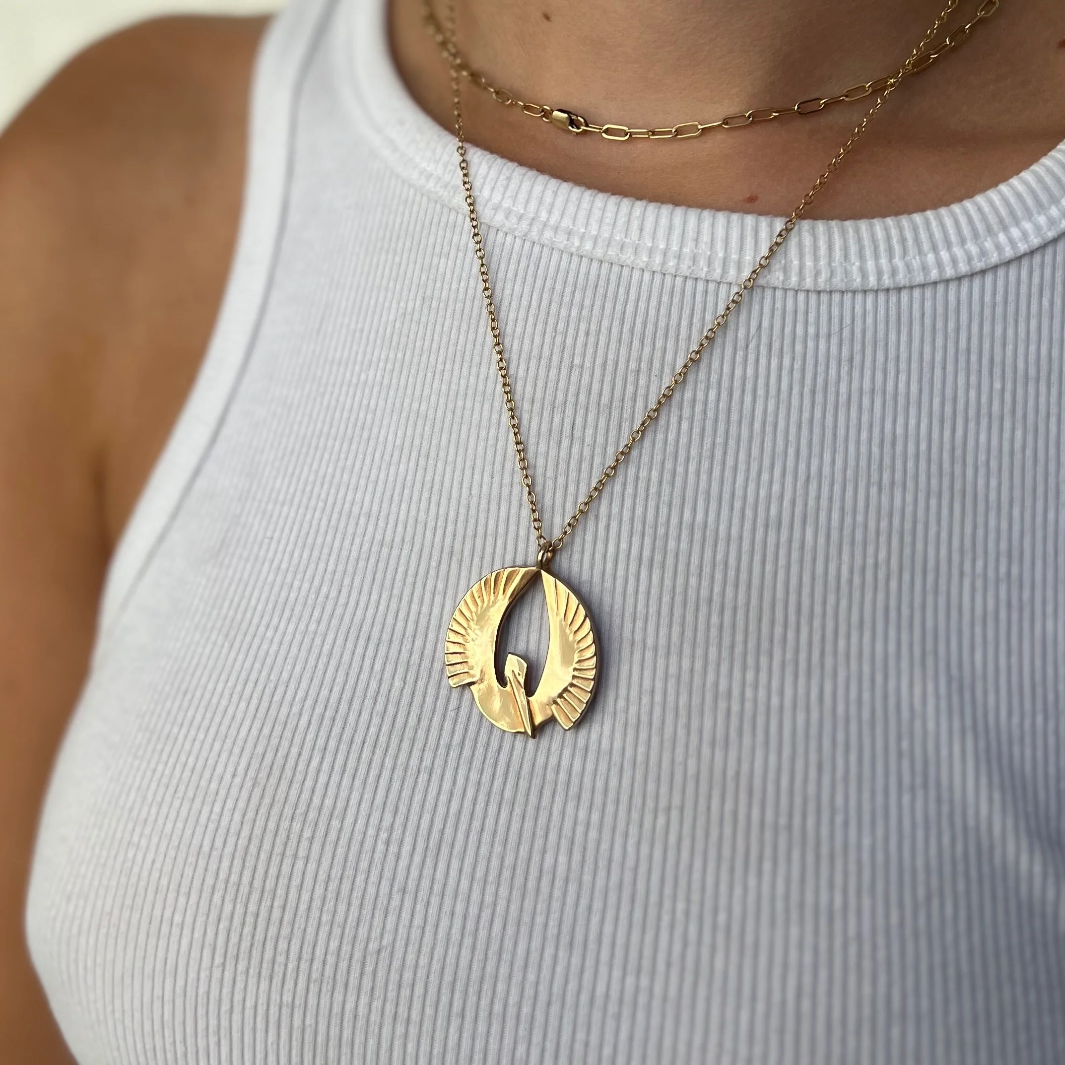 PELICAN RISING PENDANT — LARGE - Image 8