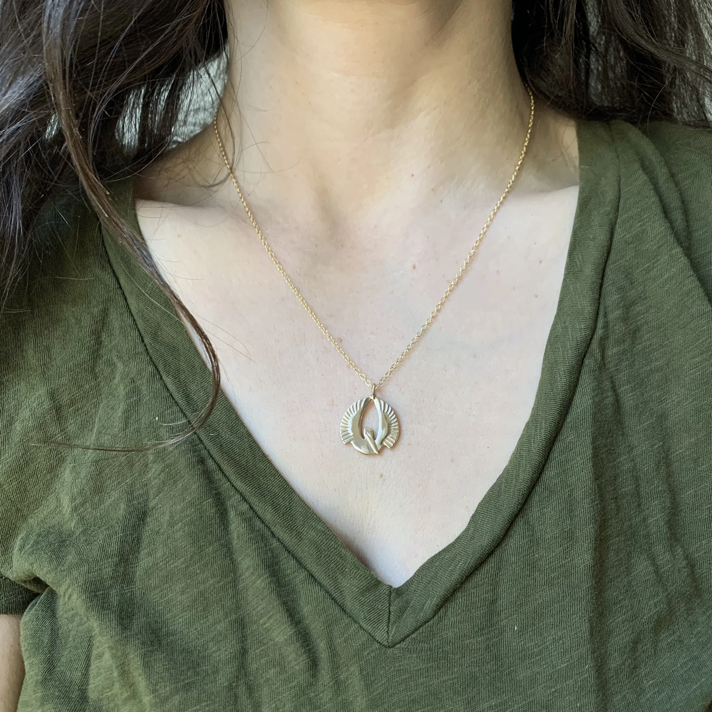 PELICAN RISING PENDANT — SMALL - Image 3