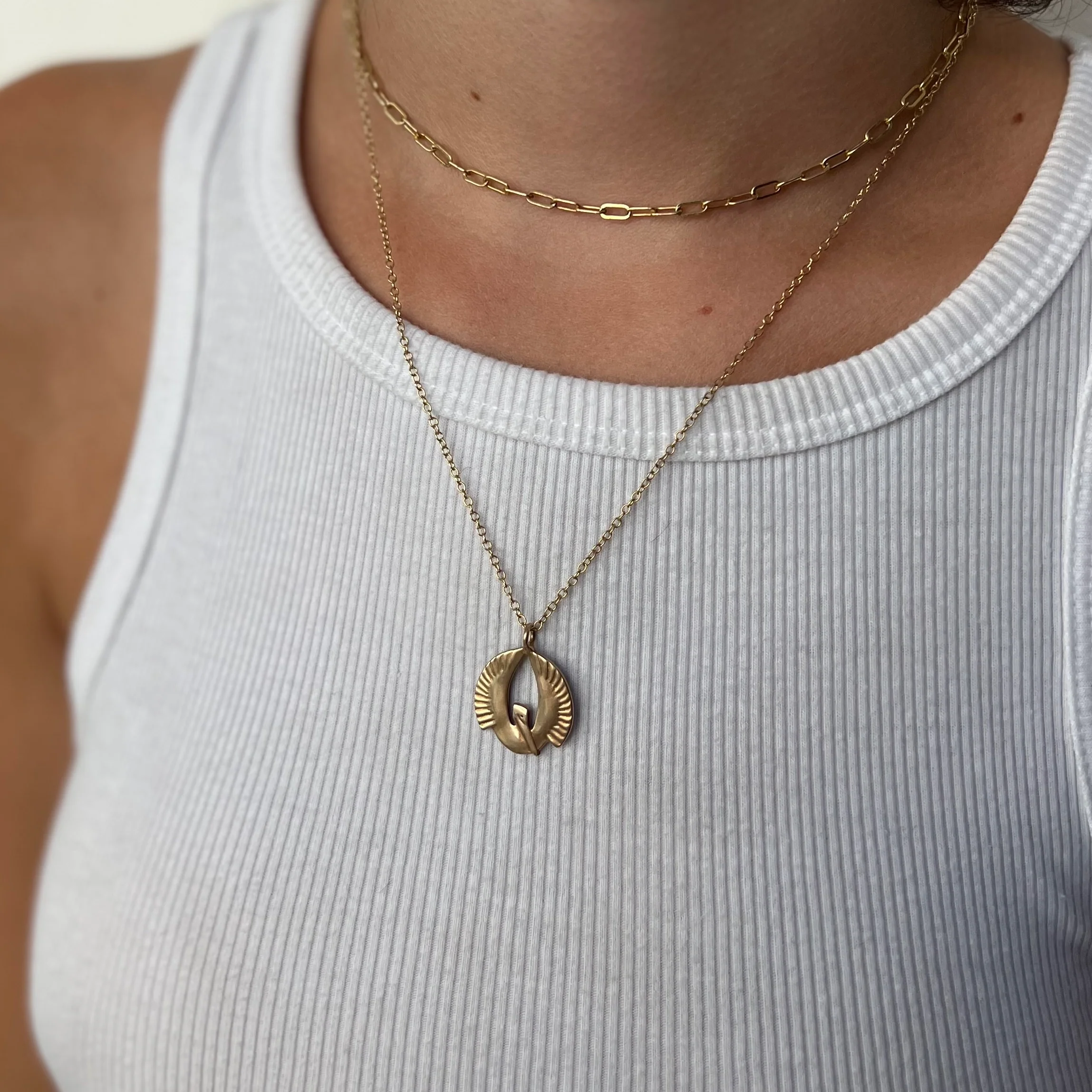 PELICAN RISING PENDANT — SMALL - Image 6