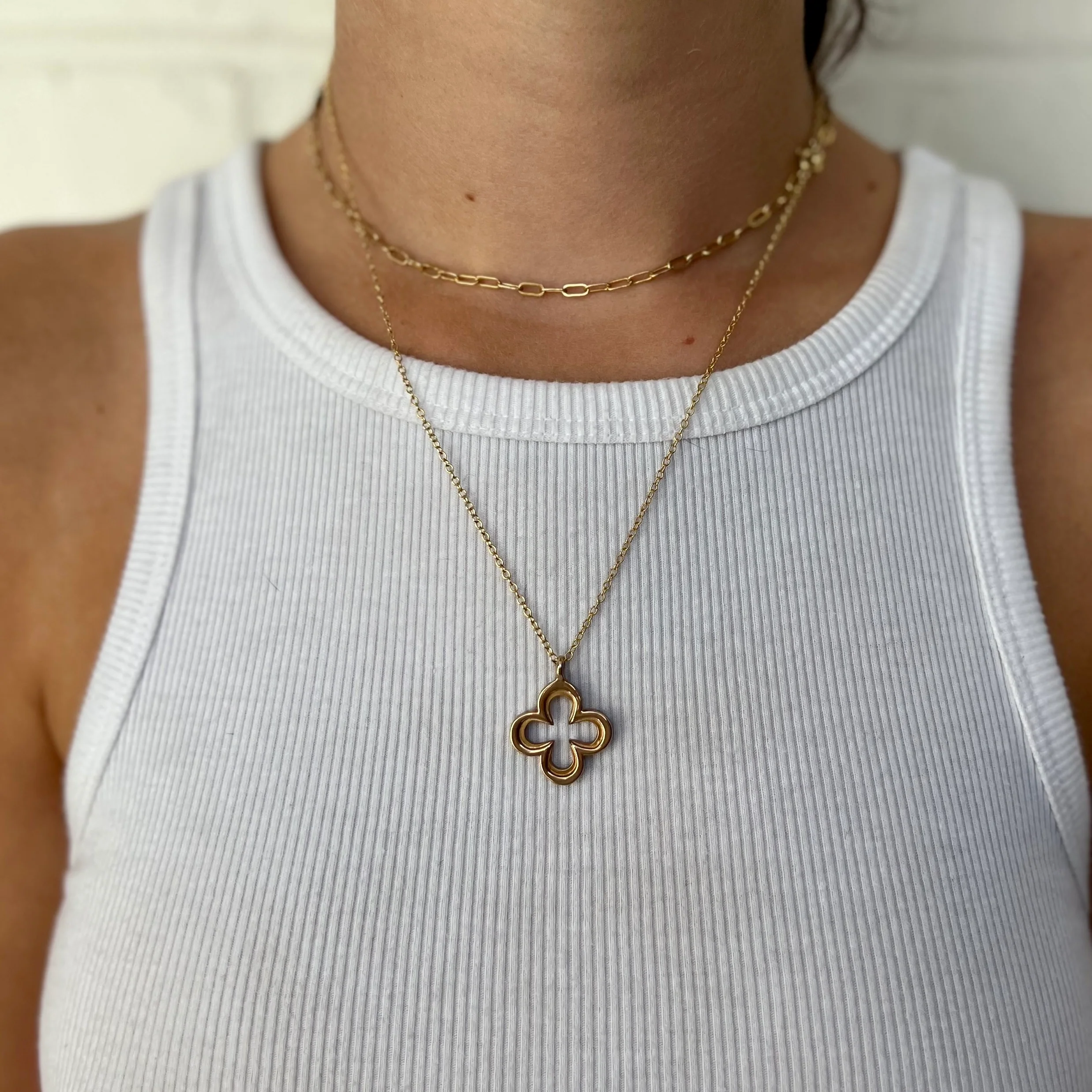 QUATREFOIL PENDANT — LARGE - Image 10