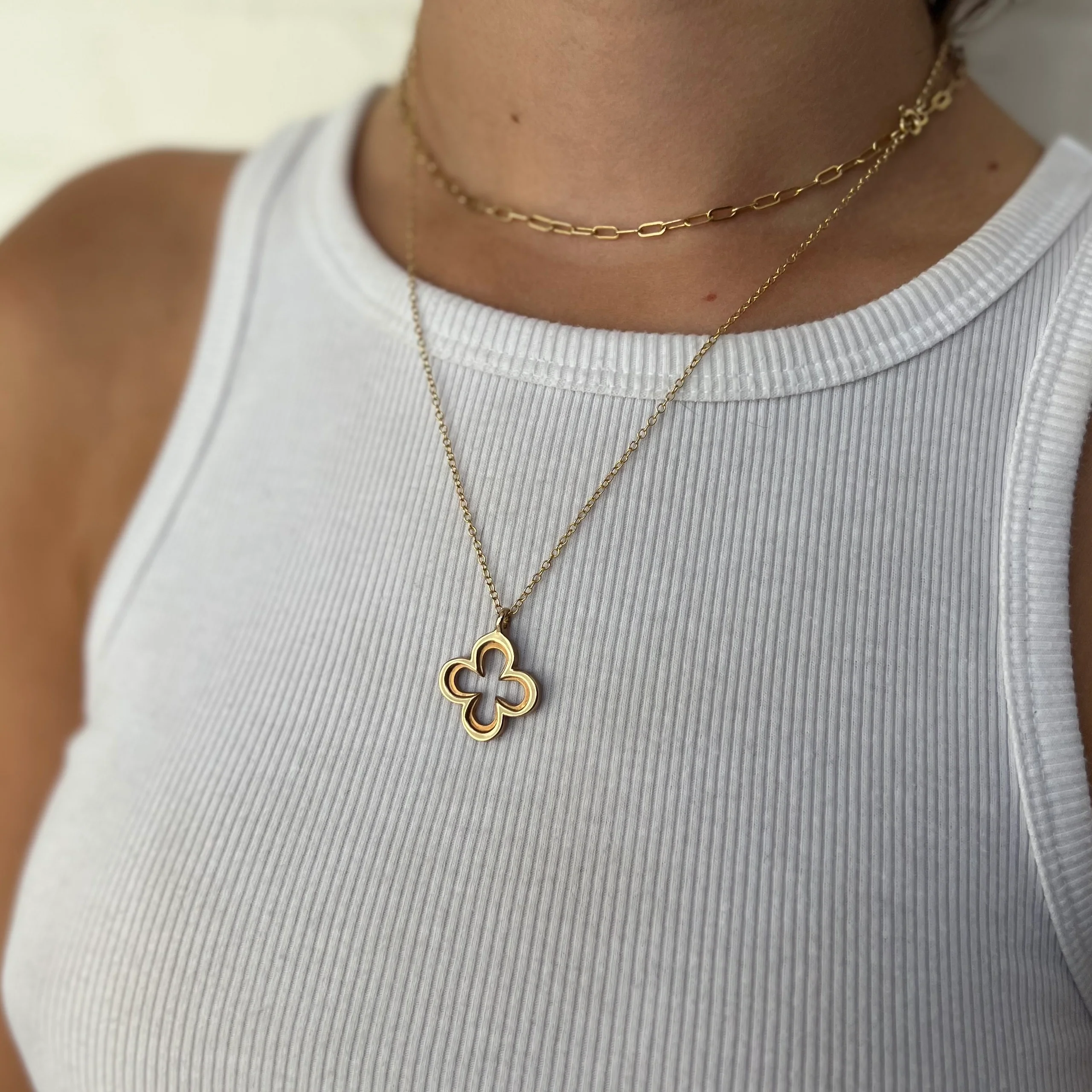 QUATREFOIL PENDANT — LARGE - Image 5