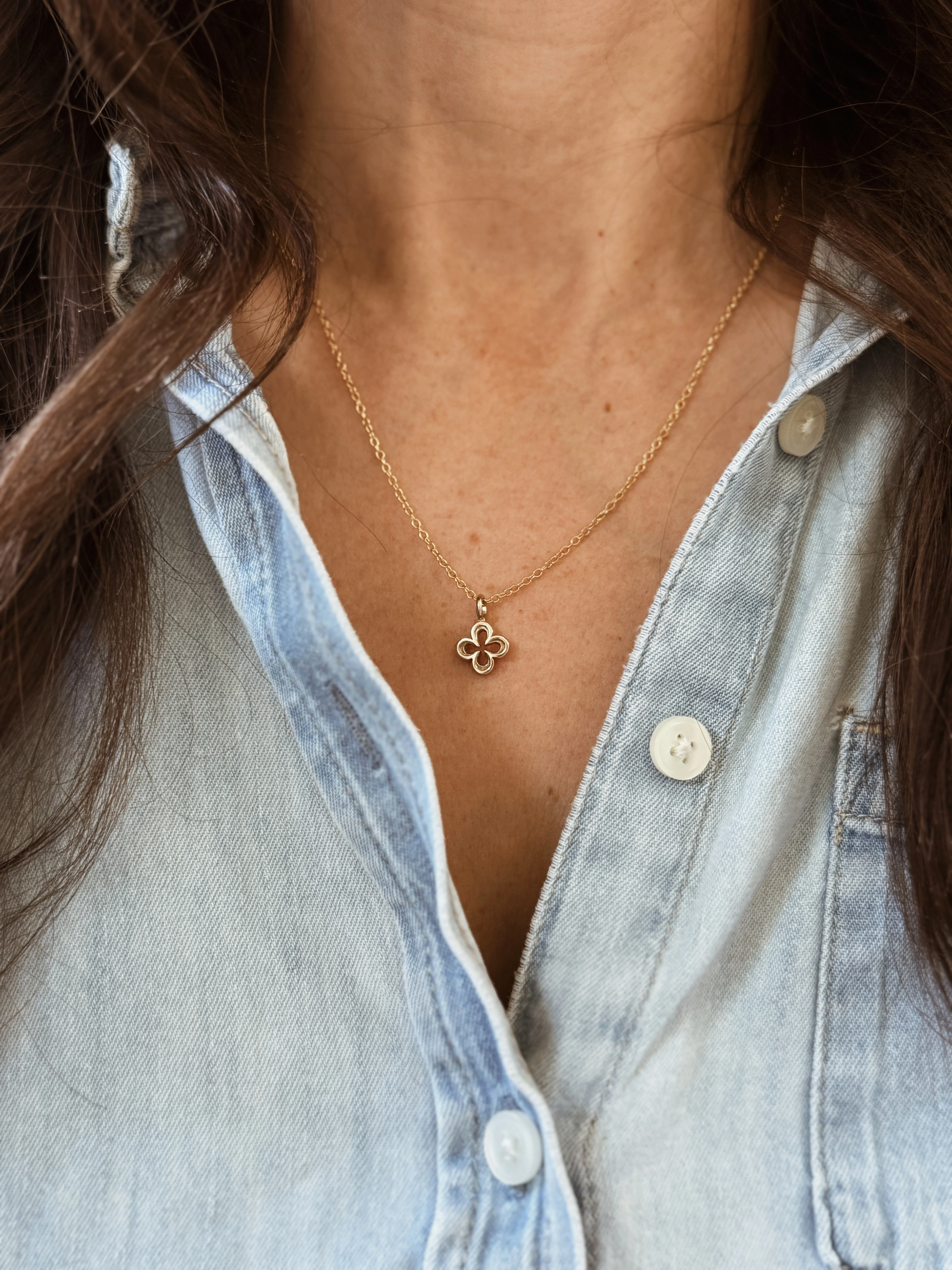 QUATREFOIL PENDANT — SMALL - Image 5