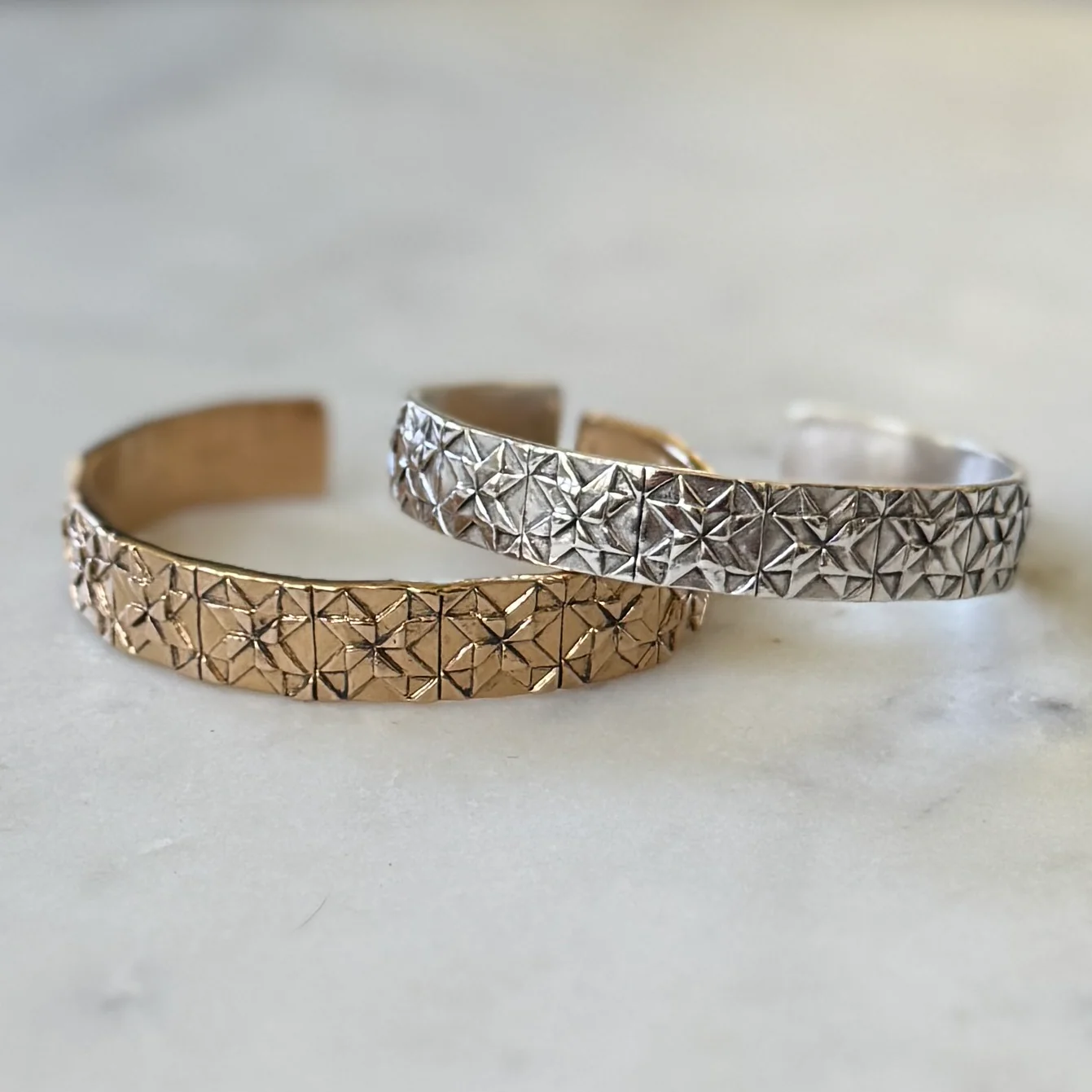 QUILT SQUARE CUFF — ONE ROW - Image 4