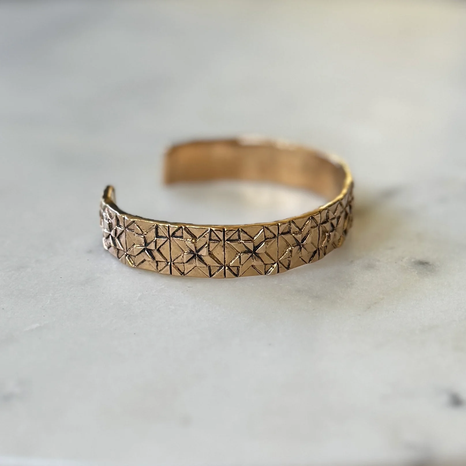 QUILT SQUARE CUFF — ONE ROW - Image 5