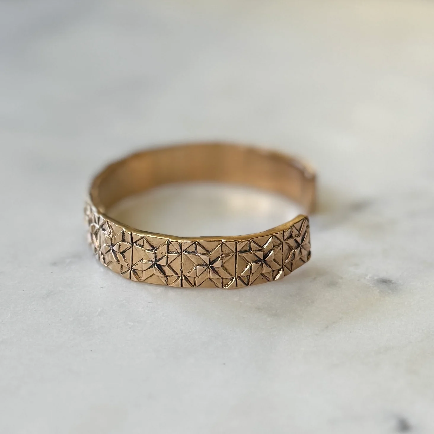 QUILT SQUARE CUFF — ONE ROW - Image 7