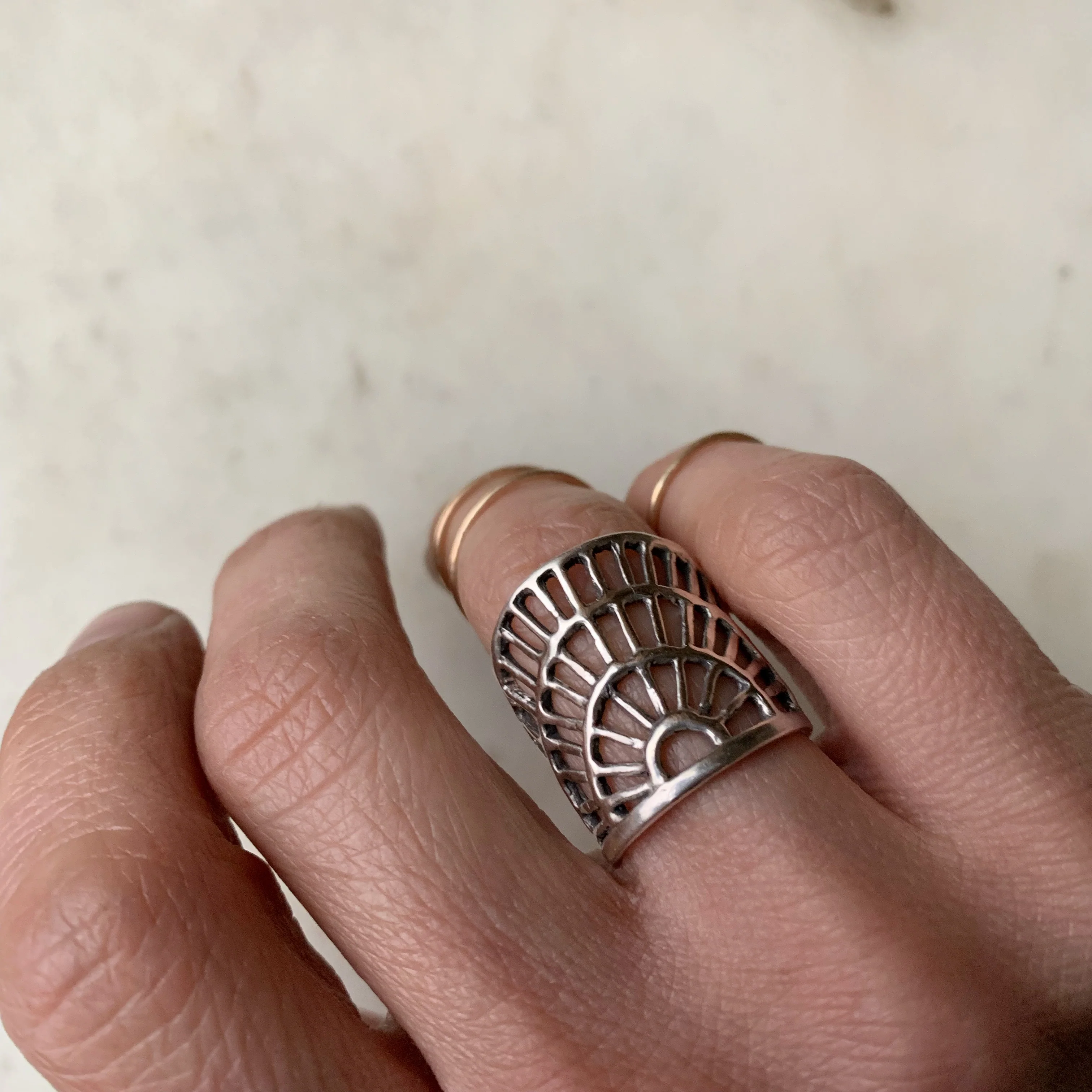 SHIMMERING SUN RING - Image 8