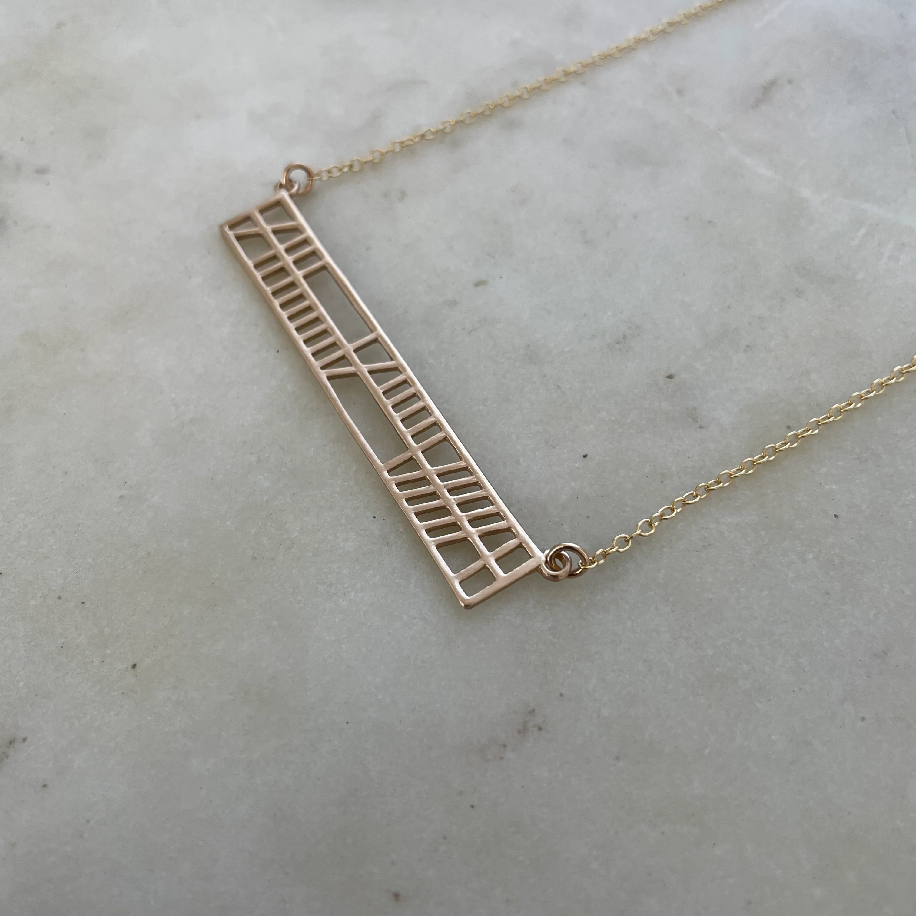 SOUL FRIEND BAR NECKLACE - Image 3