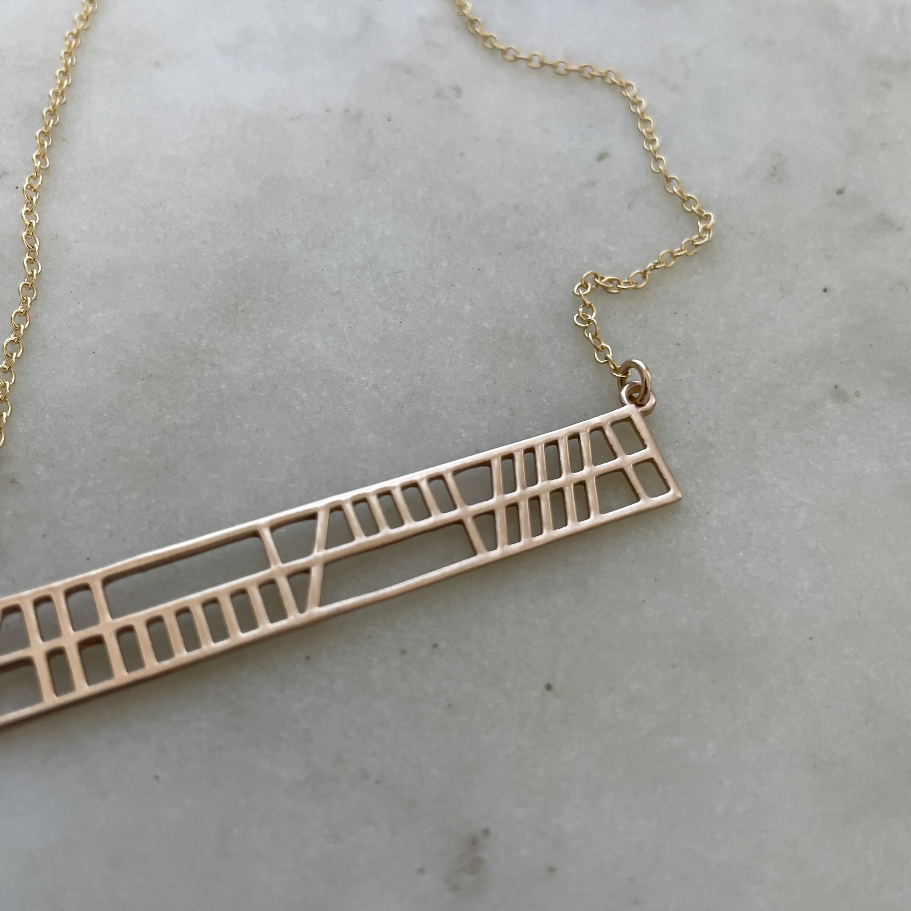 SOUL FRIEND BAR NECKLACE - Image 5