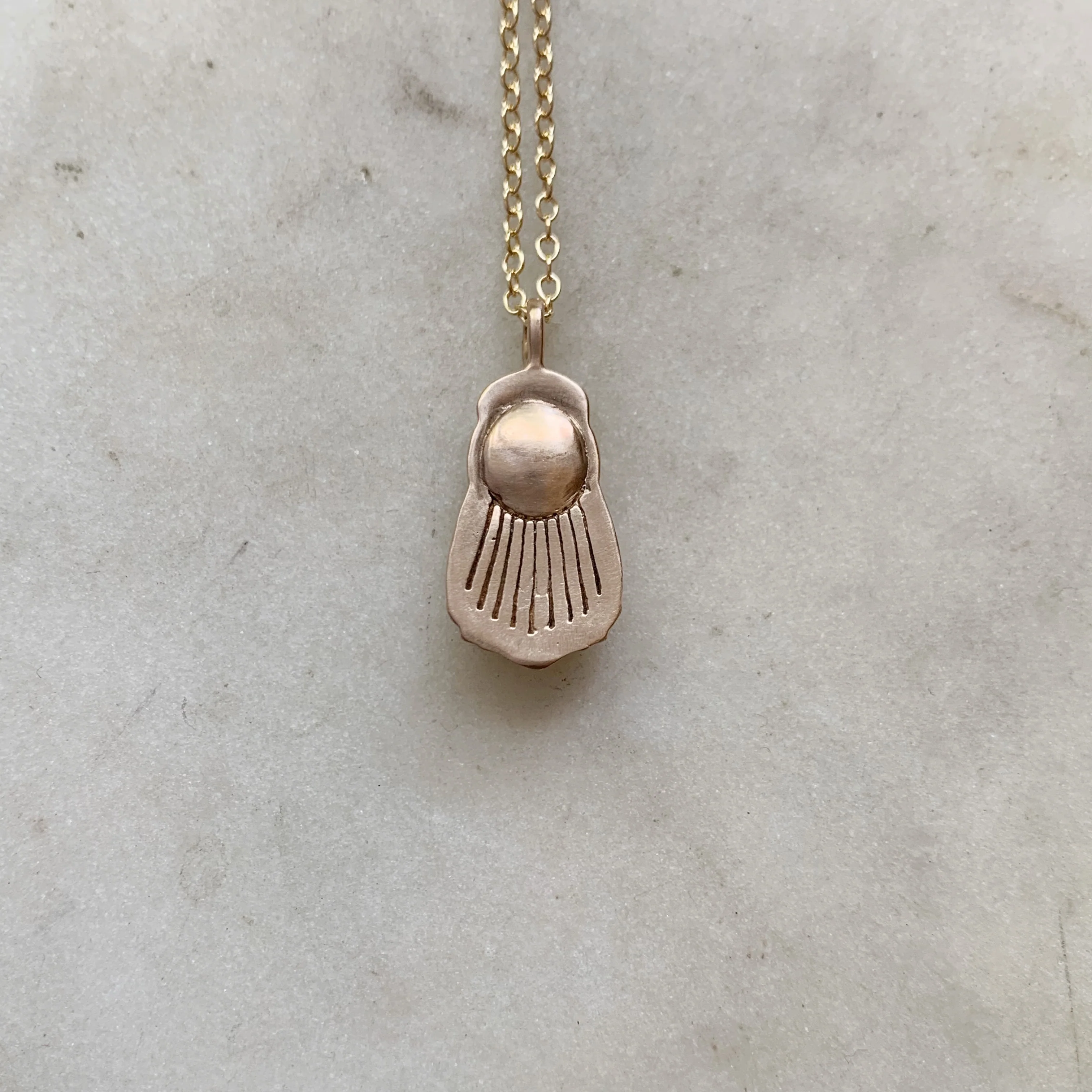 SOUTHERN SCARAB JUNE BUG PENDANT - Image 3