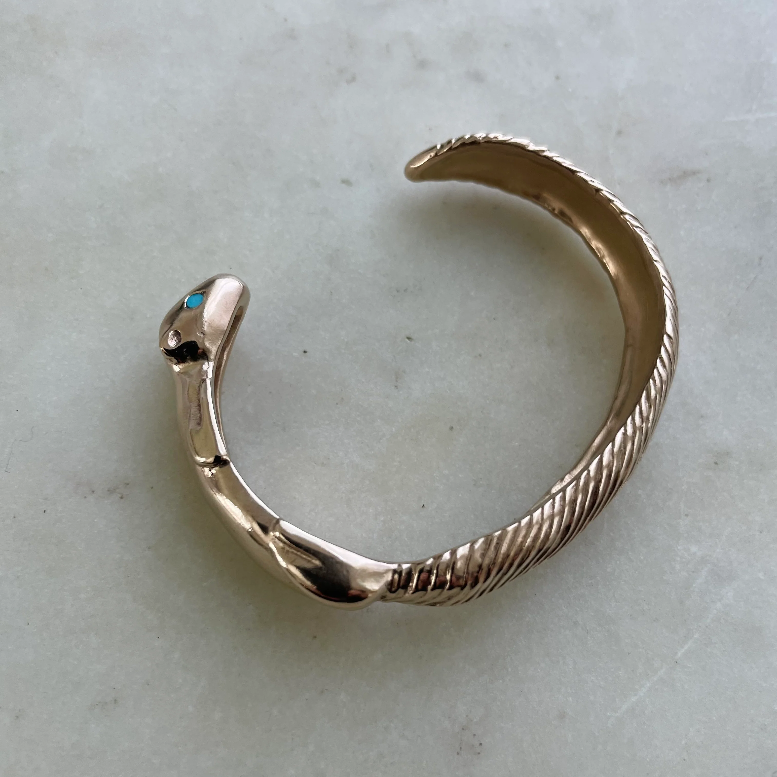SQUIRREL CUFF + TURQUOISE EYES
