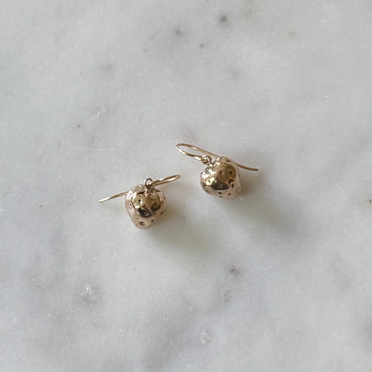 ARCHIVE — STRAWBERRY EARRINGS — LARGE - Image 3