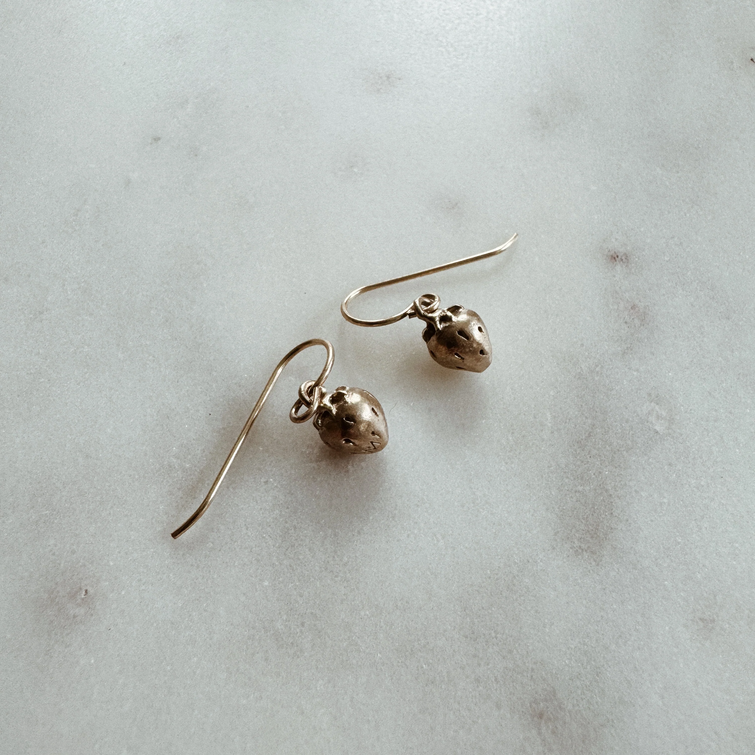 STRAWBERRY EARRINGS β SMALL