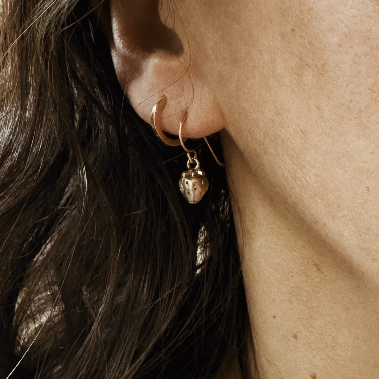 STRAWBERRY EARRINGS β SMALL - Image 2