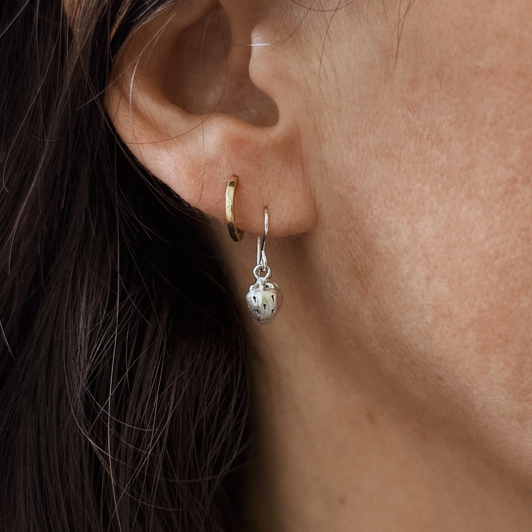 STRAWBERRY EARRINGS β SMALL - Image 7