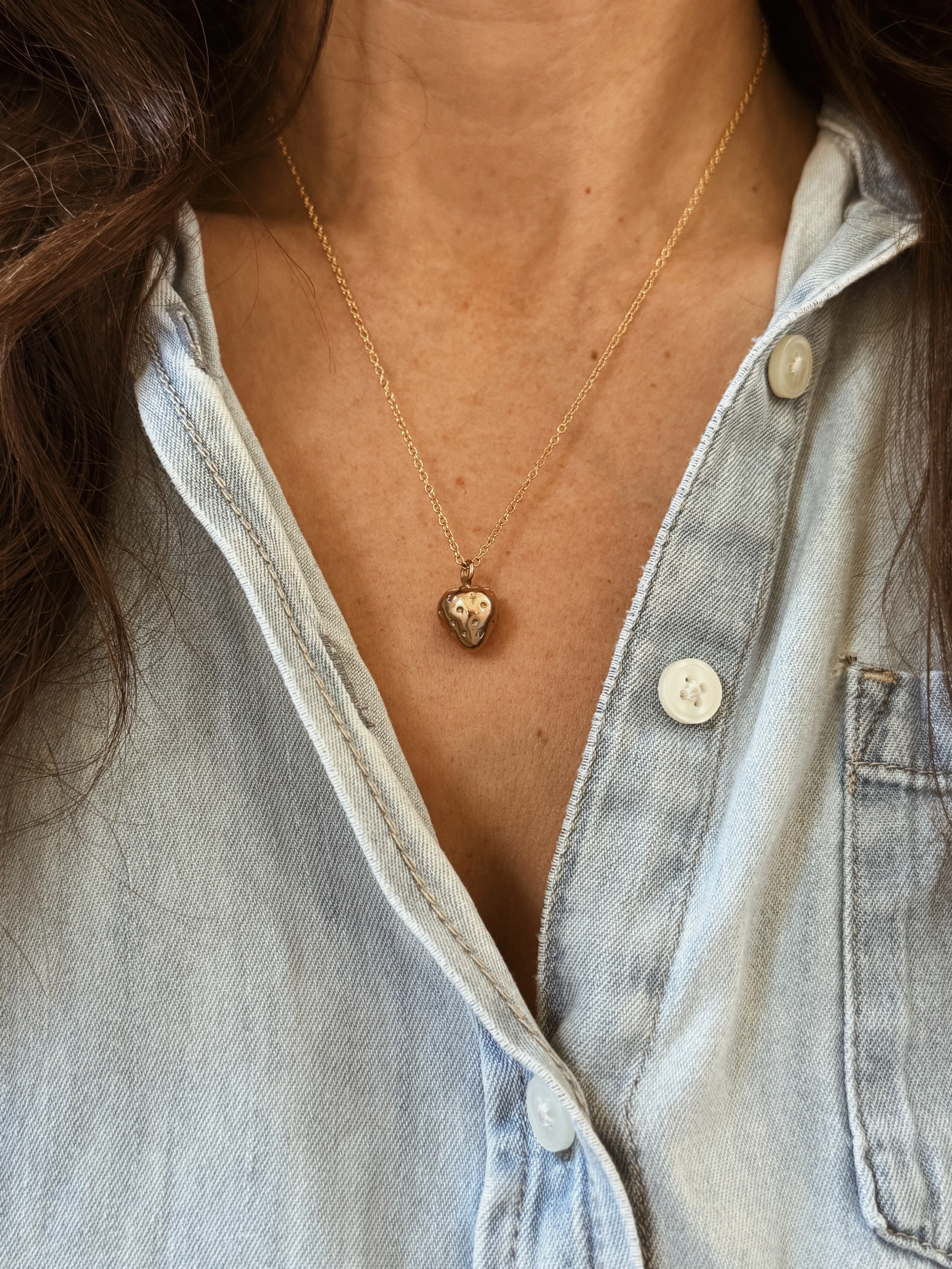 ARCHIVE — STRAWBERRY PENDANT — LARGE - Image 5