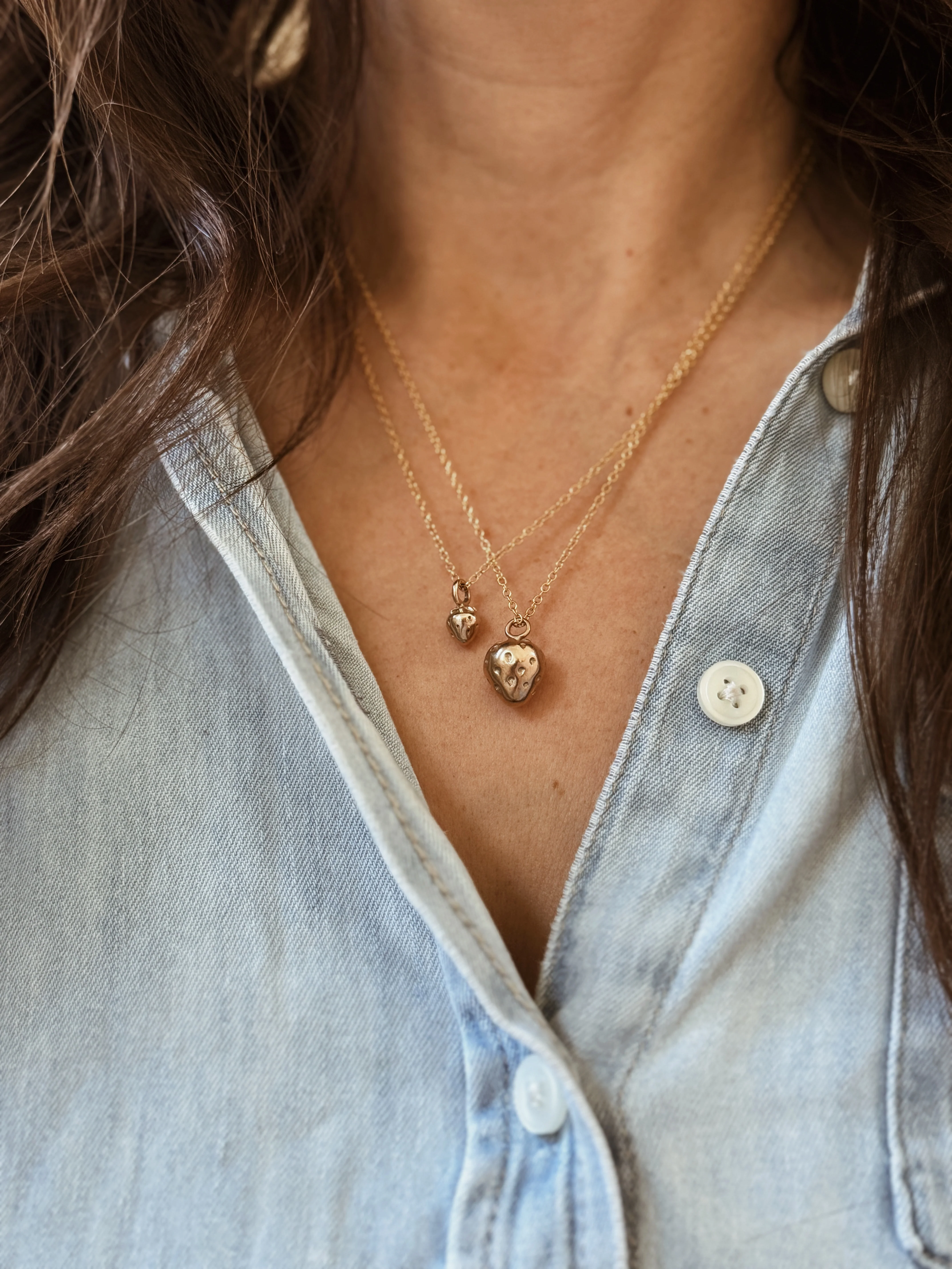 STRAWBERRY PENDANT — SMALL - Image 3