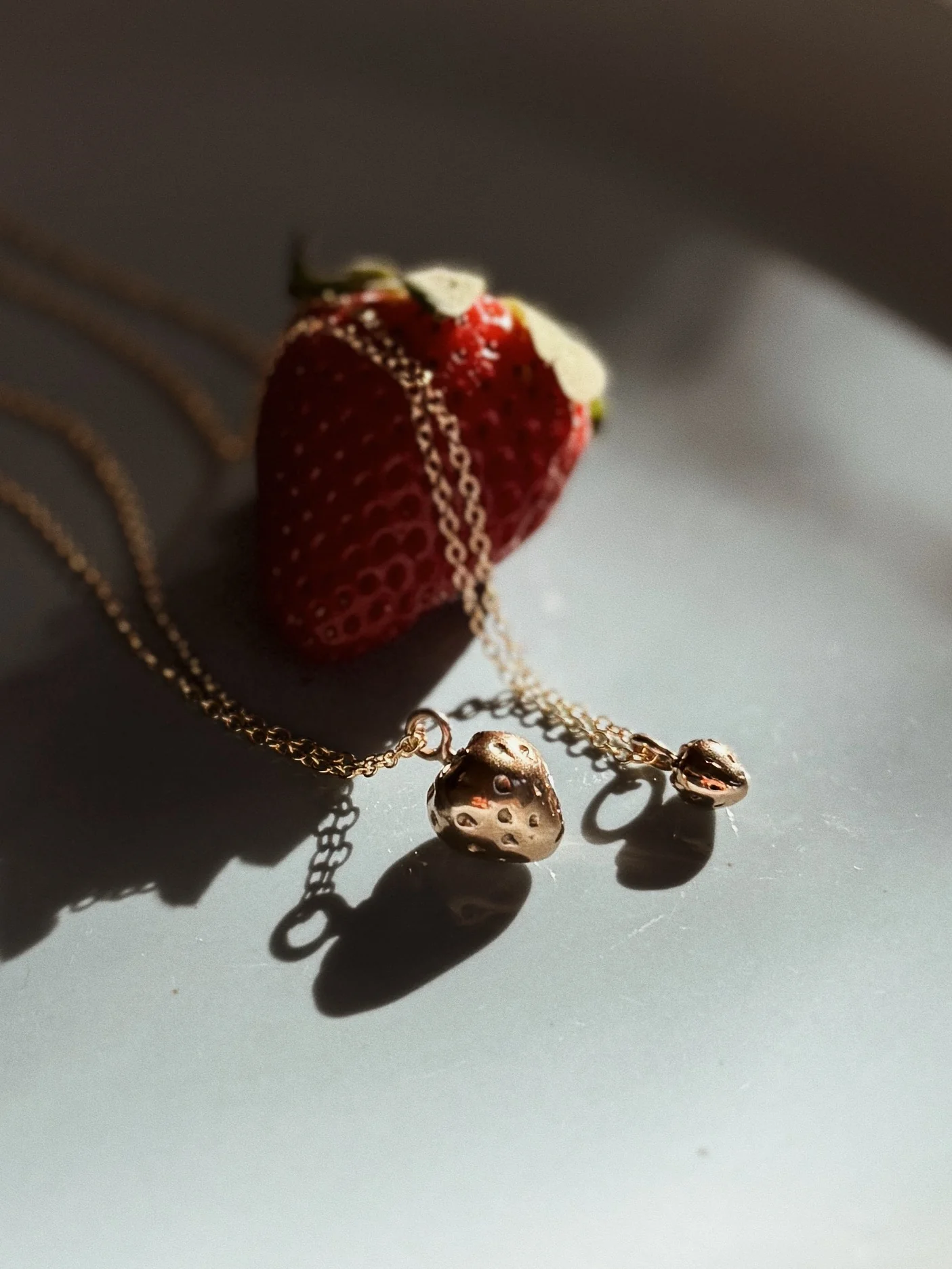 STRAWBERRY PENDANT — SMALL - Image 4