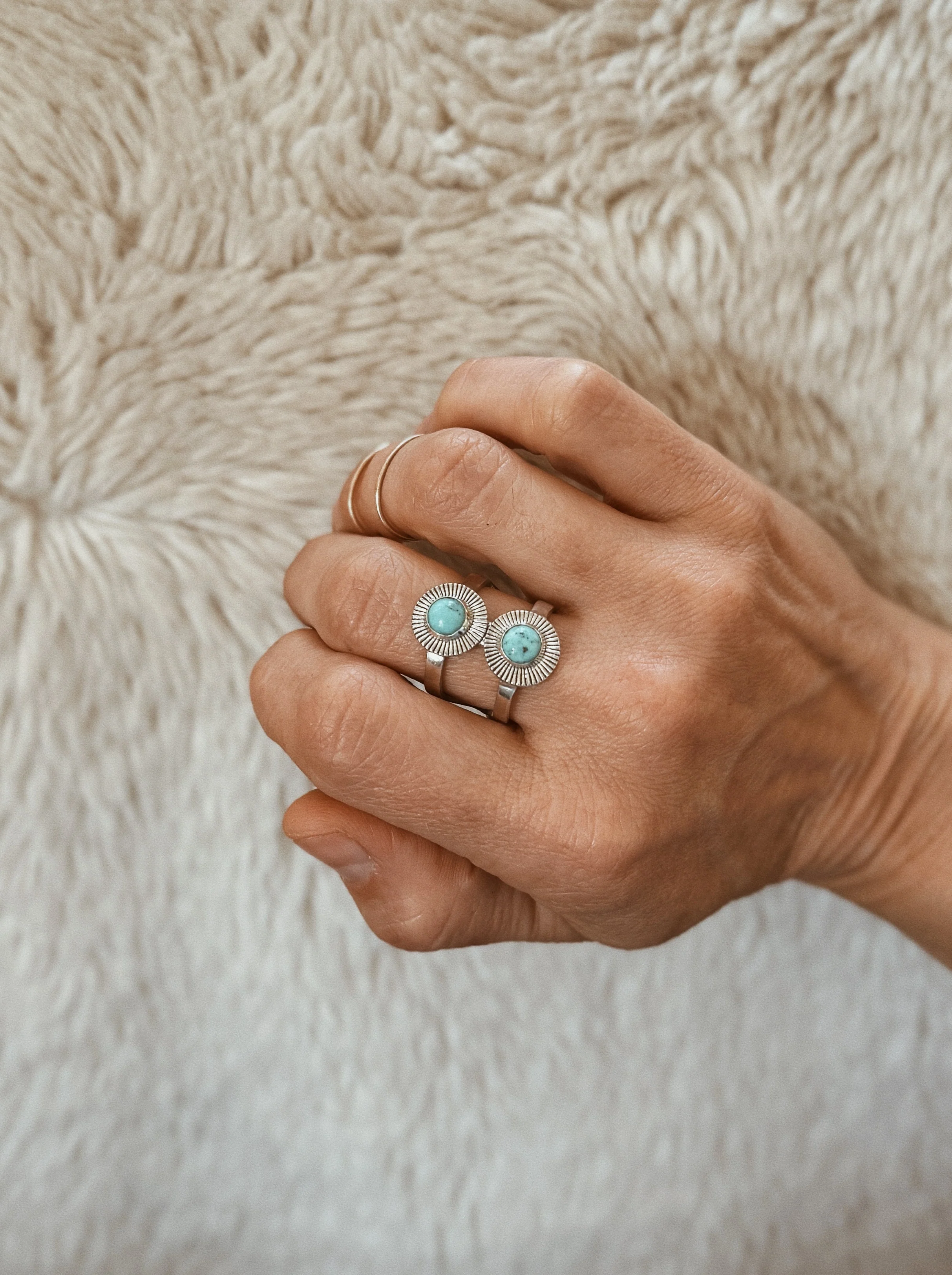 SUNBURST STATEMENT RING - Image 2