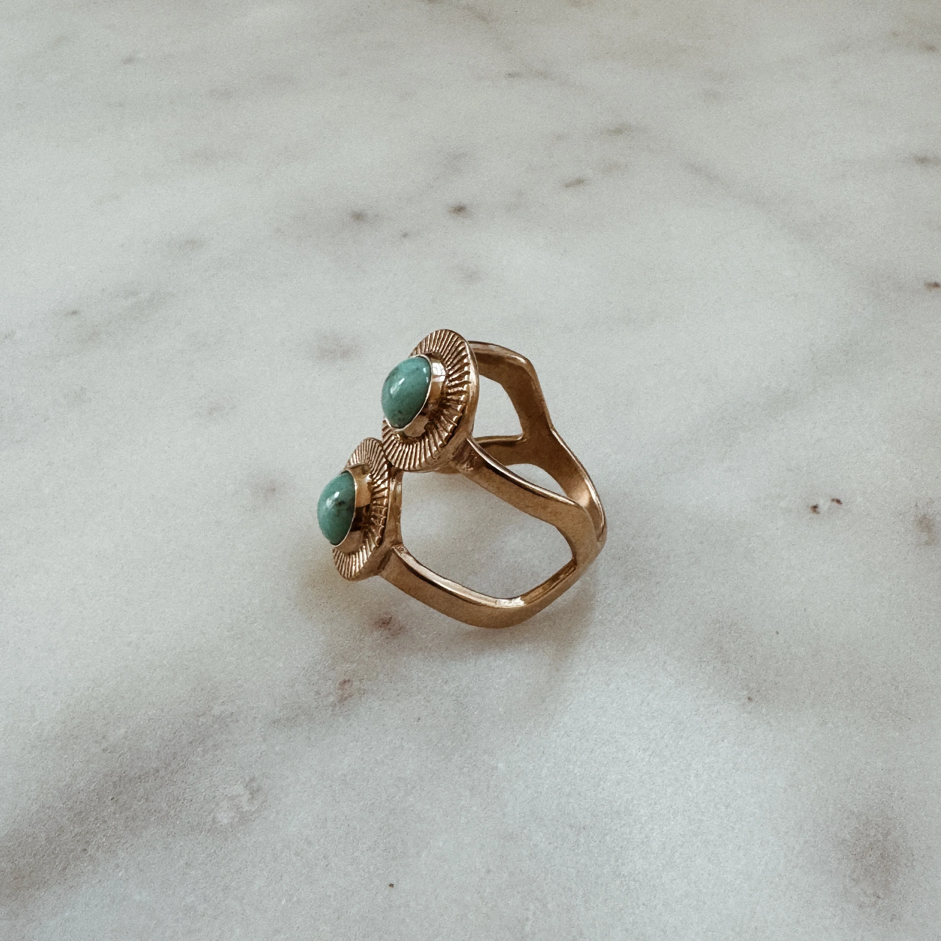 SUNBURST STATEMENT RING - Image 7