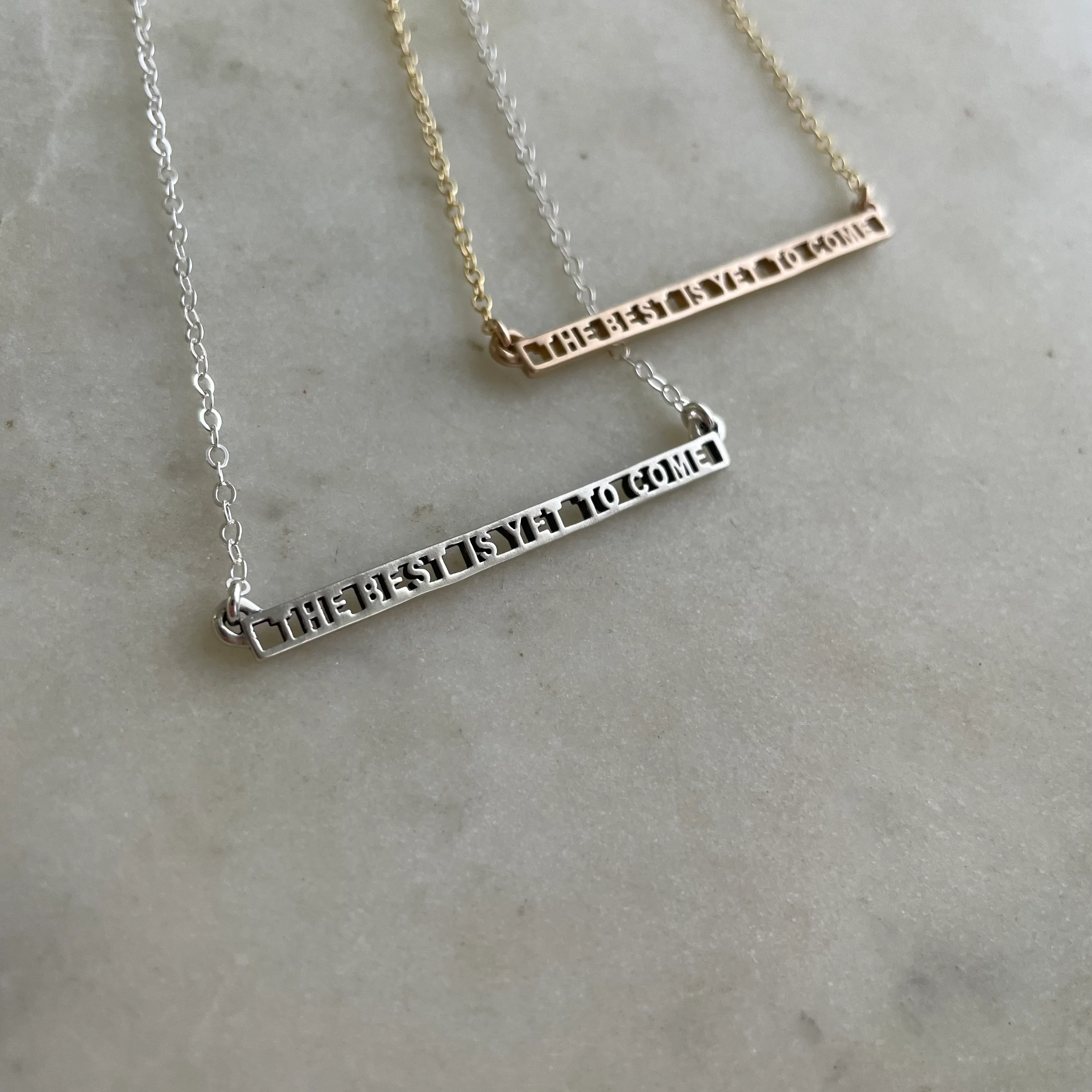 THE BEST IS YET TO COME NECKLACE - Image 4
