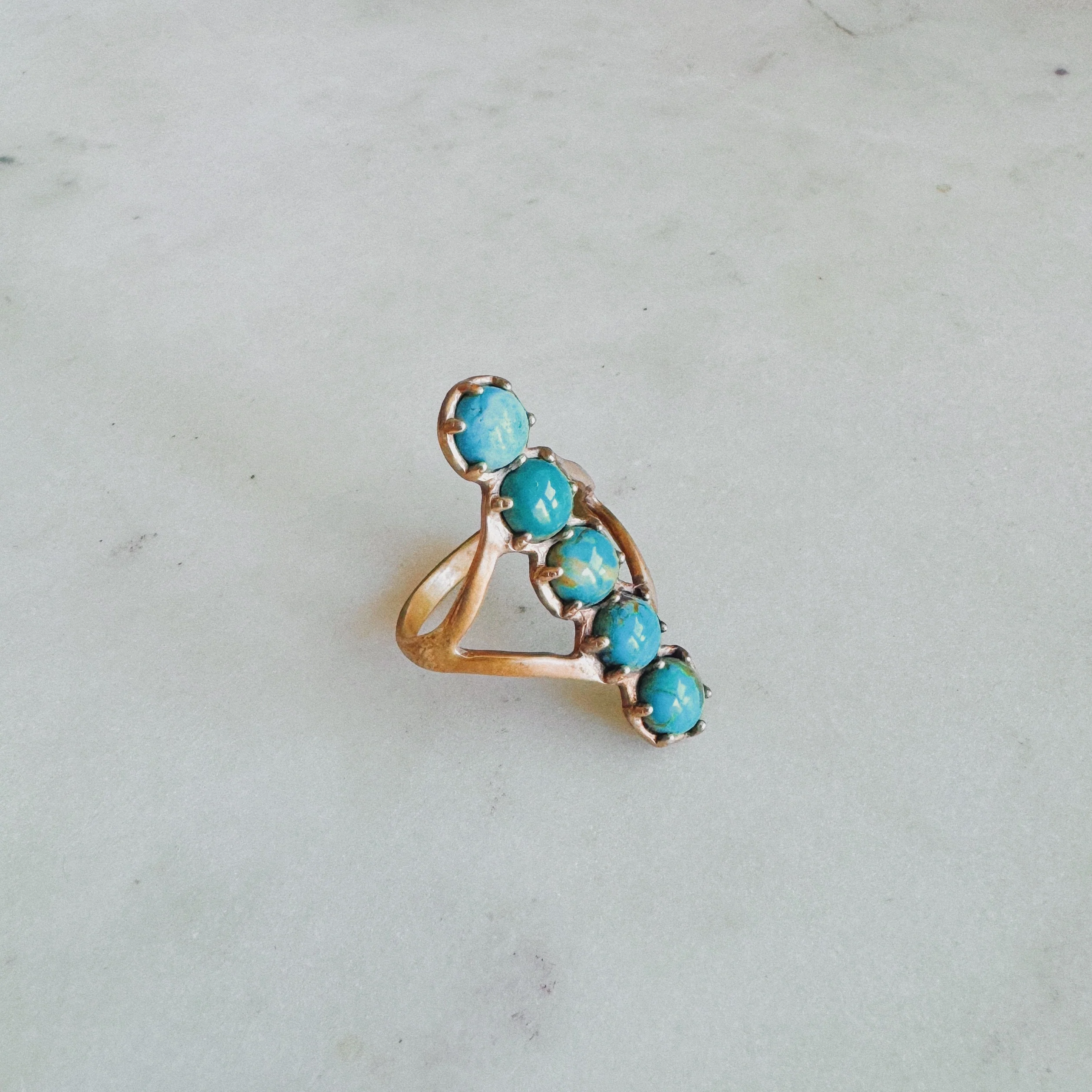 ROW RING - TURQUOISE - Image 4