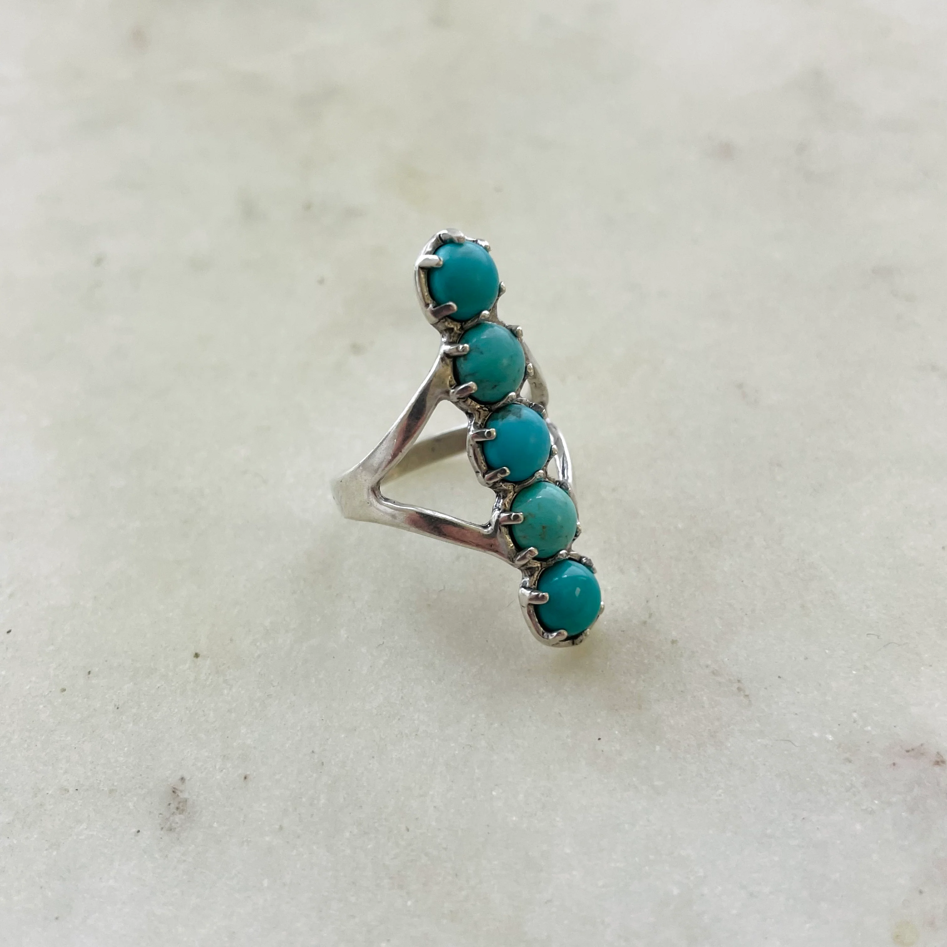 ROW RING - TURQUOISE - Image 6
