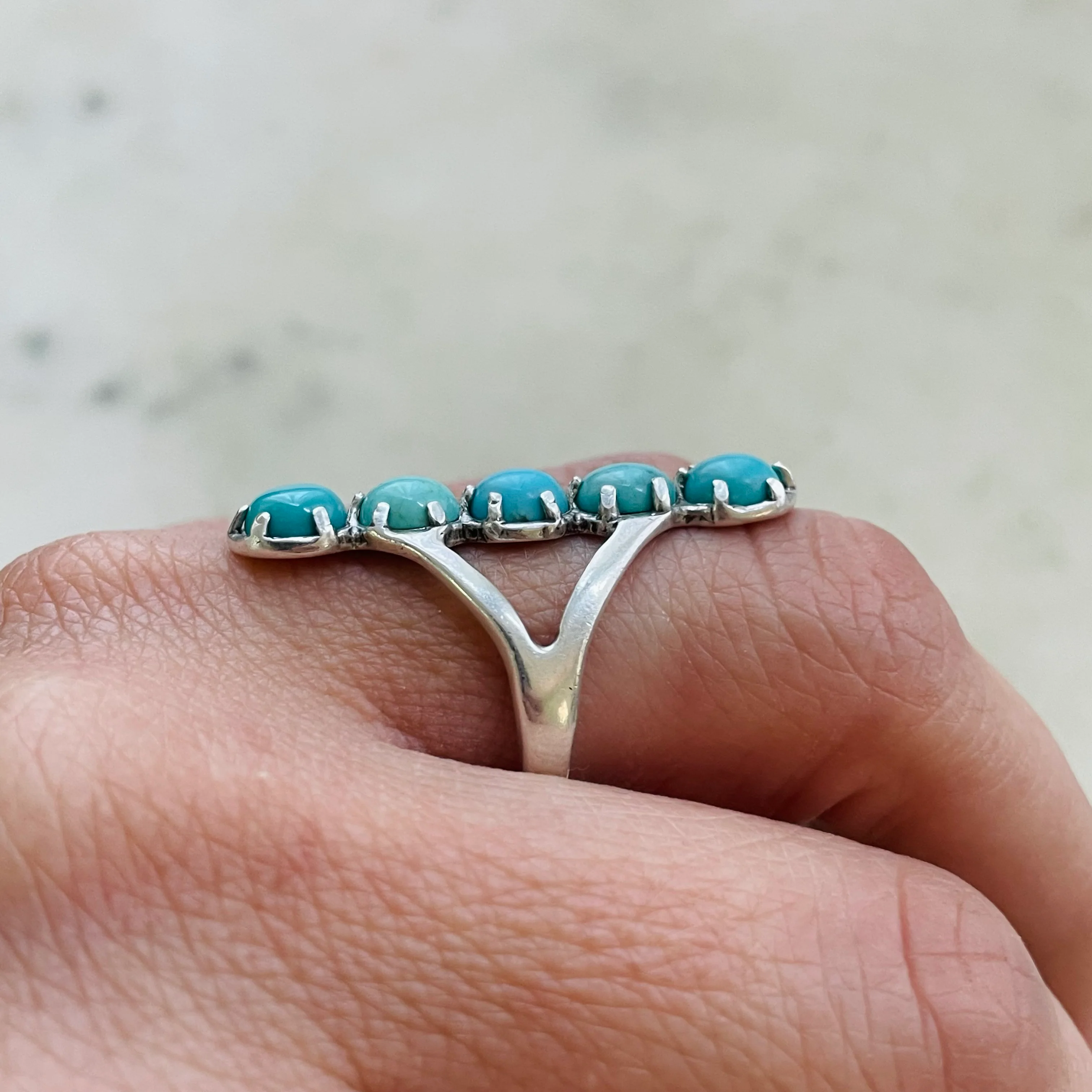 ROW RING - TURQUOISE - Image 8