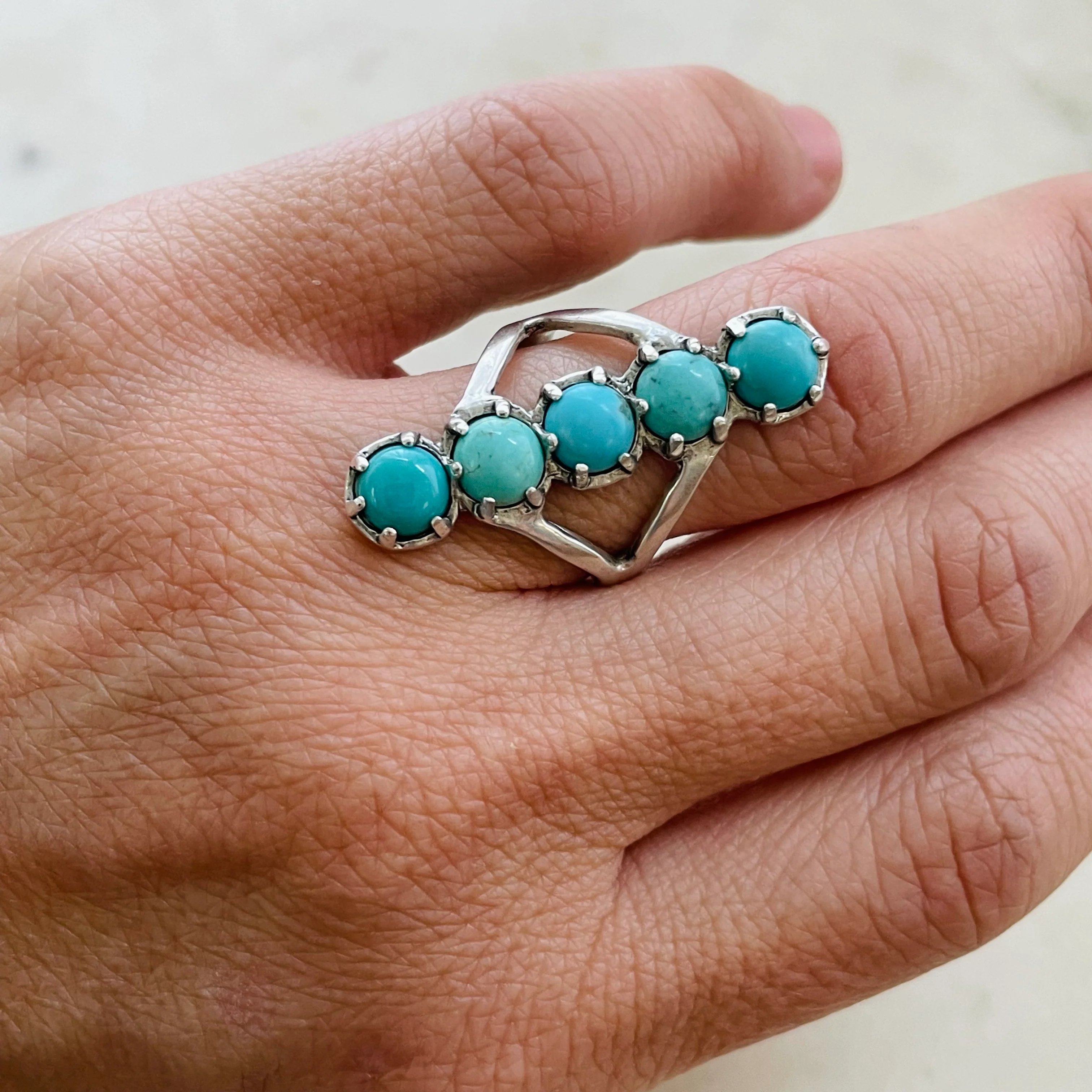 ROW RING - TURQUOISE - Image 9
