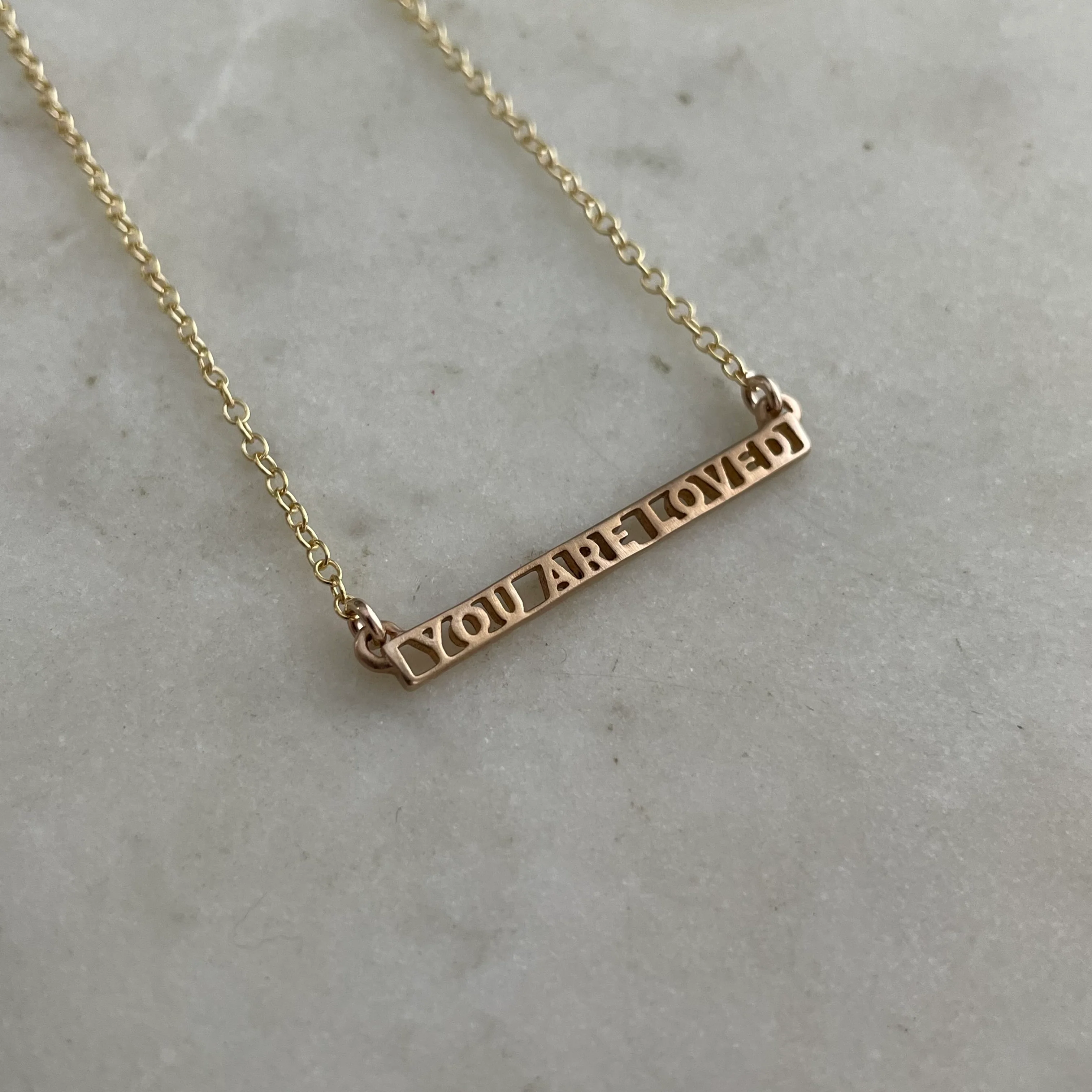 YOU ARE LOVED NECKLACE - Image 3