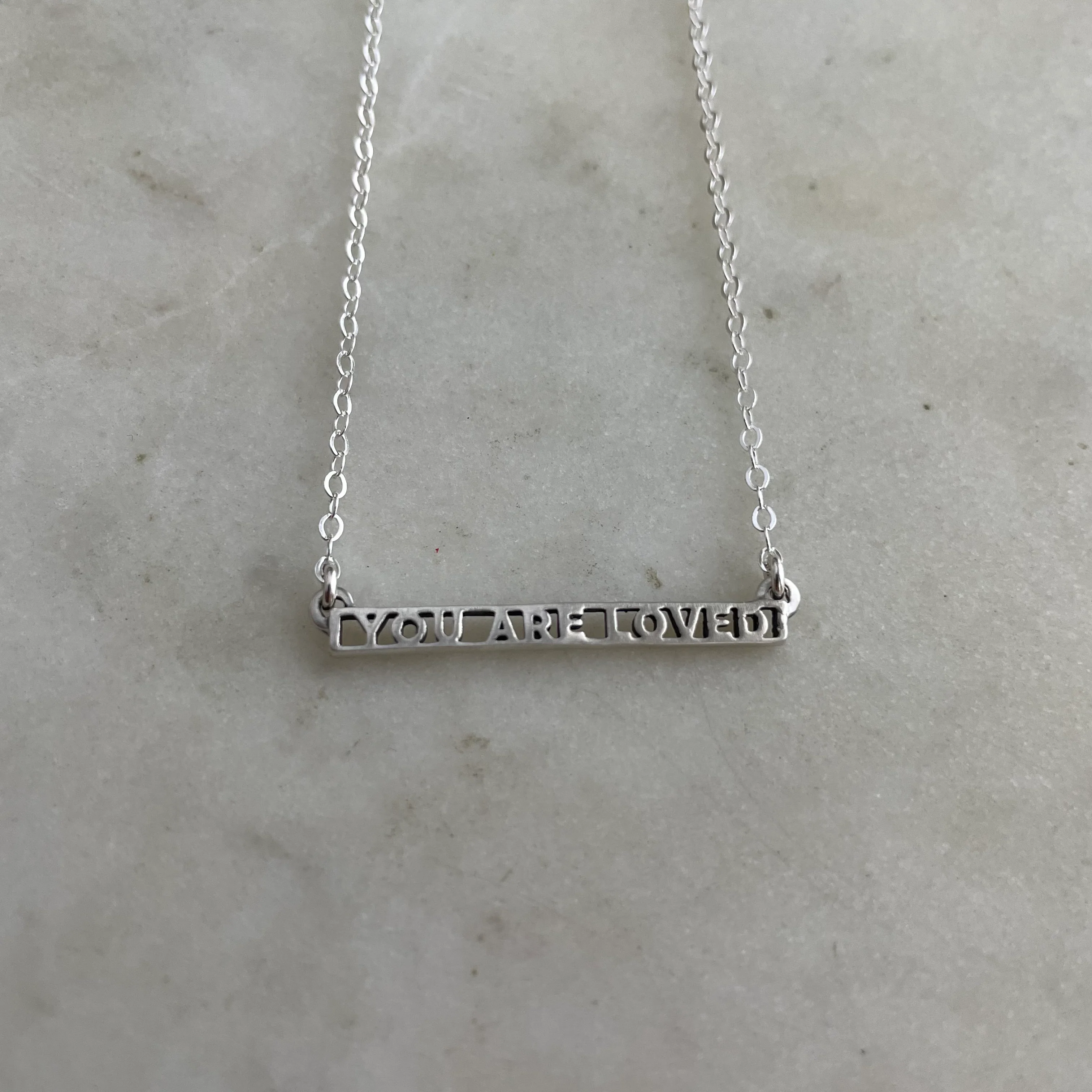 YOU ARE LOVED NECKLACE - Image 4