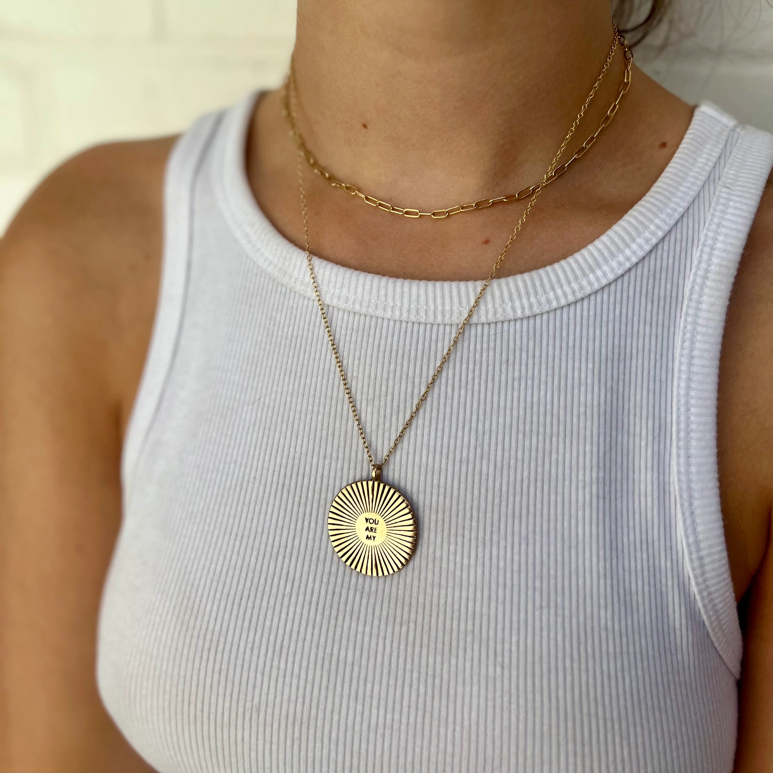 YOU ARE MY SUNSHINE PENDANT — LARGE - Image 10
