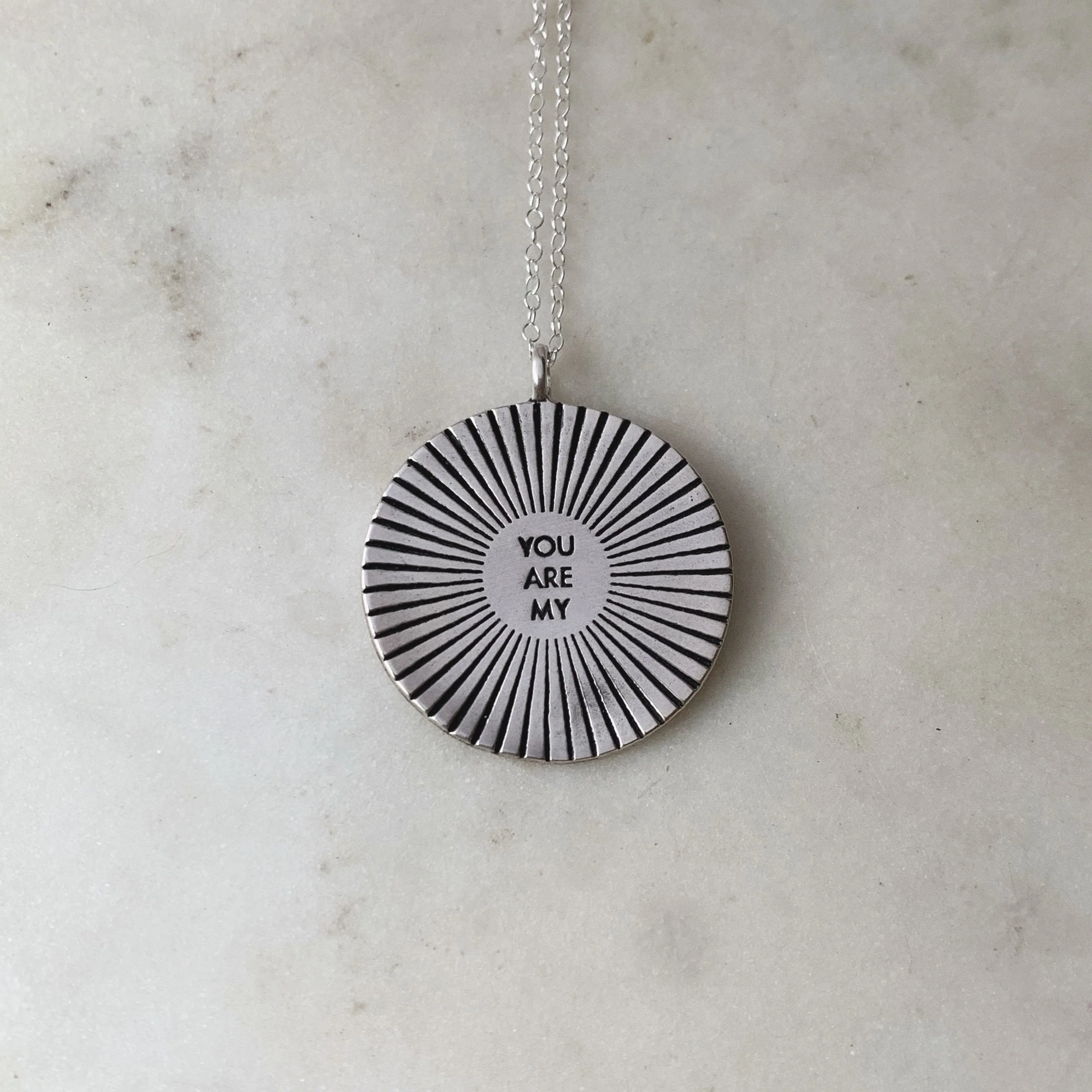 YOU ARE MY SUNSHINE PENDANT — LARGE - Image 4