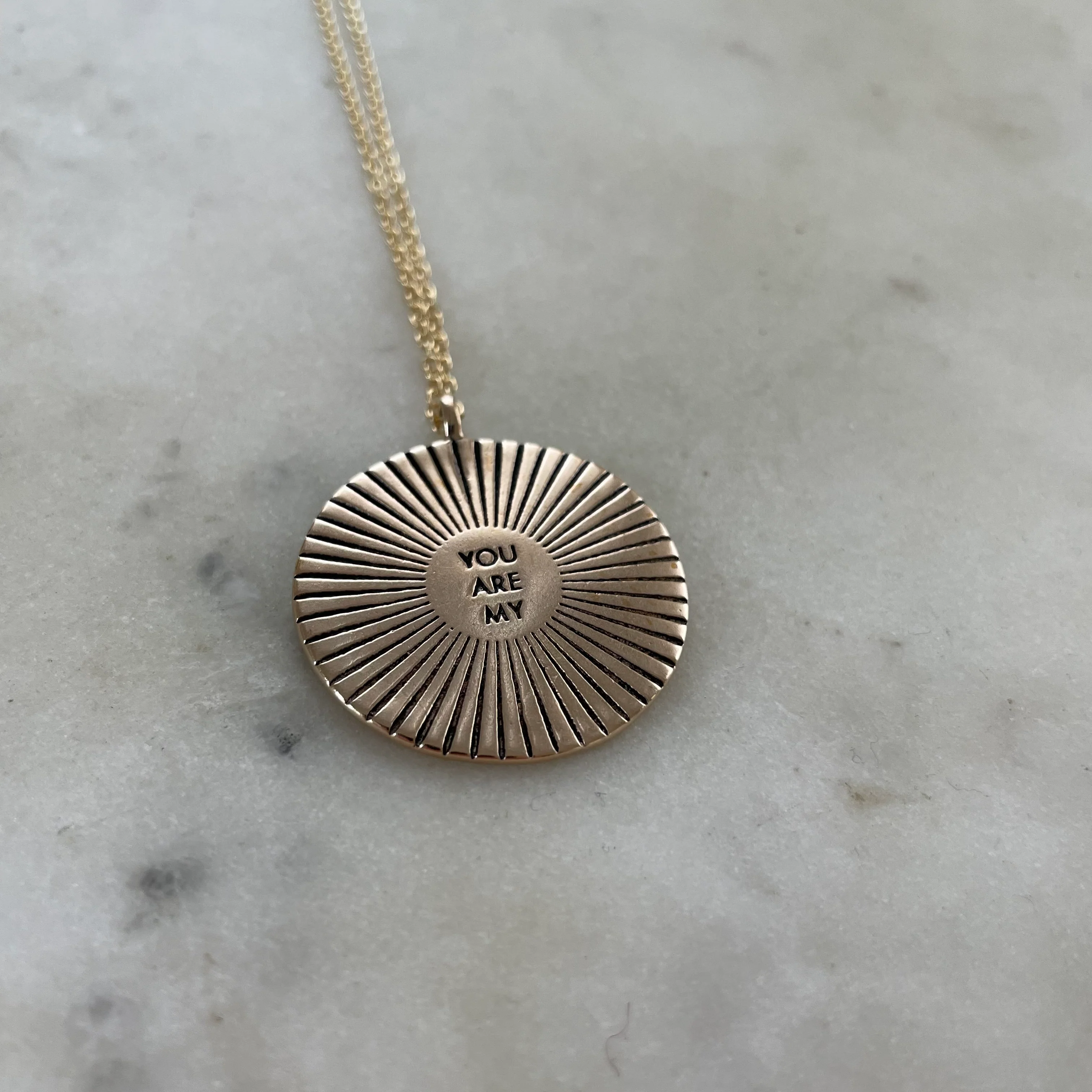 YOU ARE MY SUNSHINE PENDANT — LARGE - Image 5
