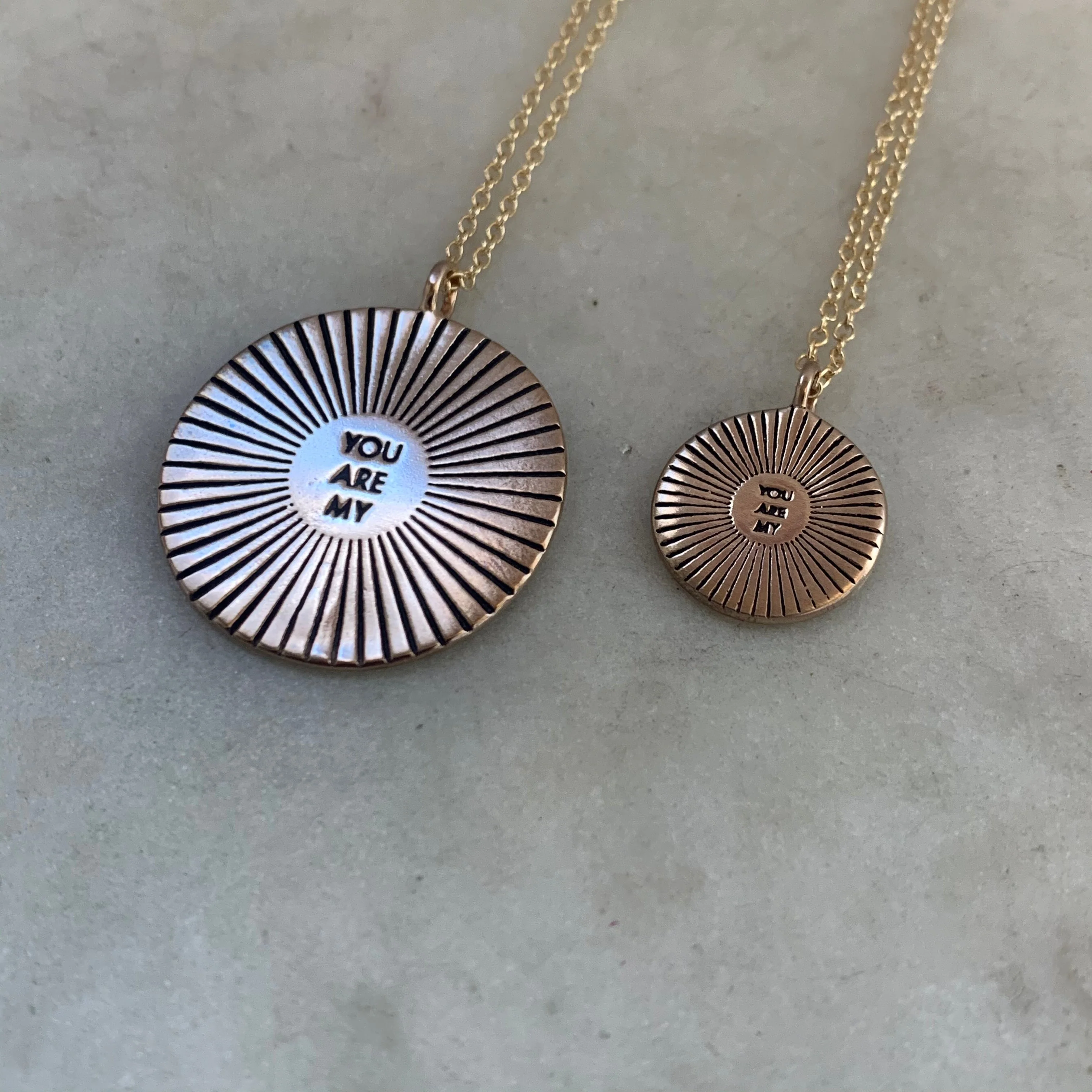 YOU ARE MY SUNSHINE PENDANT — LARGE - Image 8