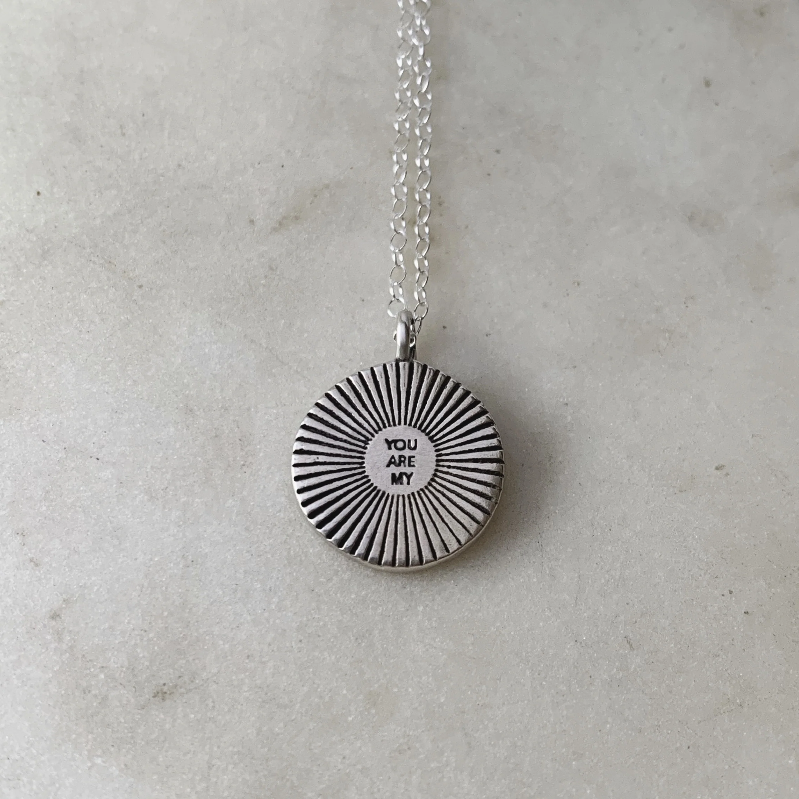 YOU ARE MY SUNSHINE PENDANT — SMALL - Image 4