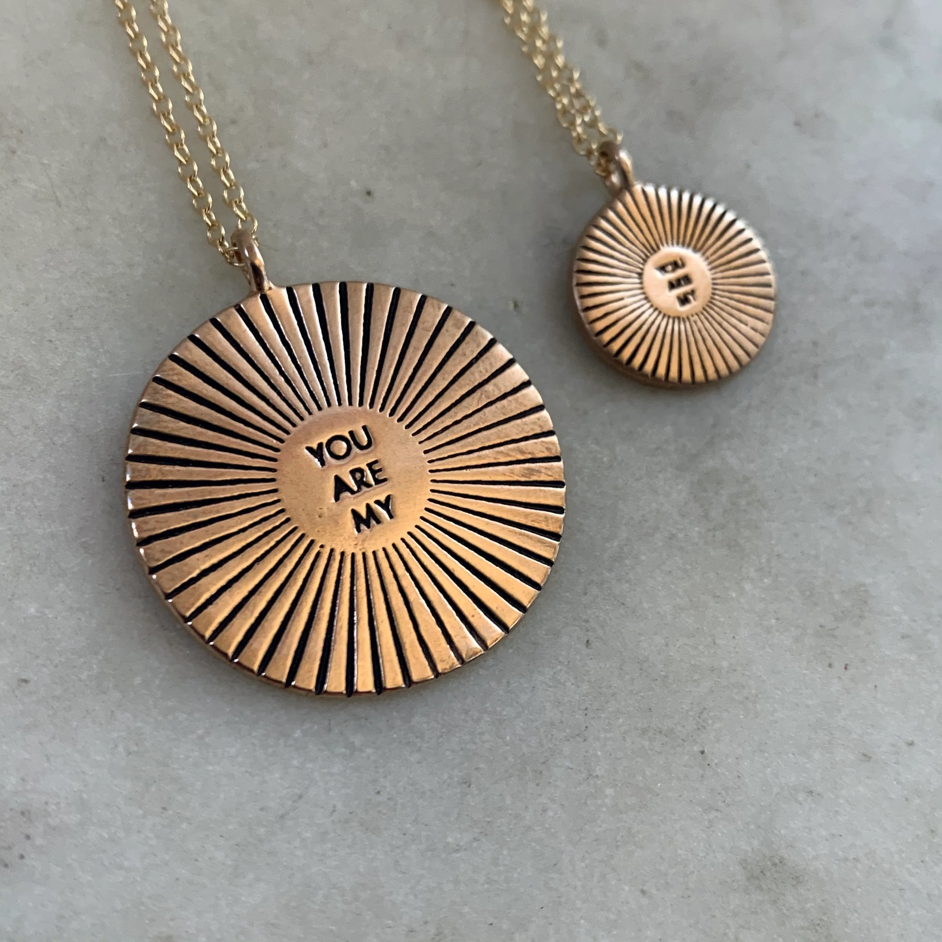 YOU ARE MY SUNSHINE PENDANT — SMALL - Image 7