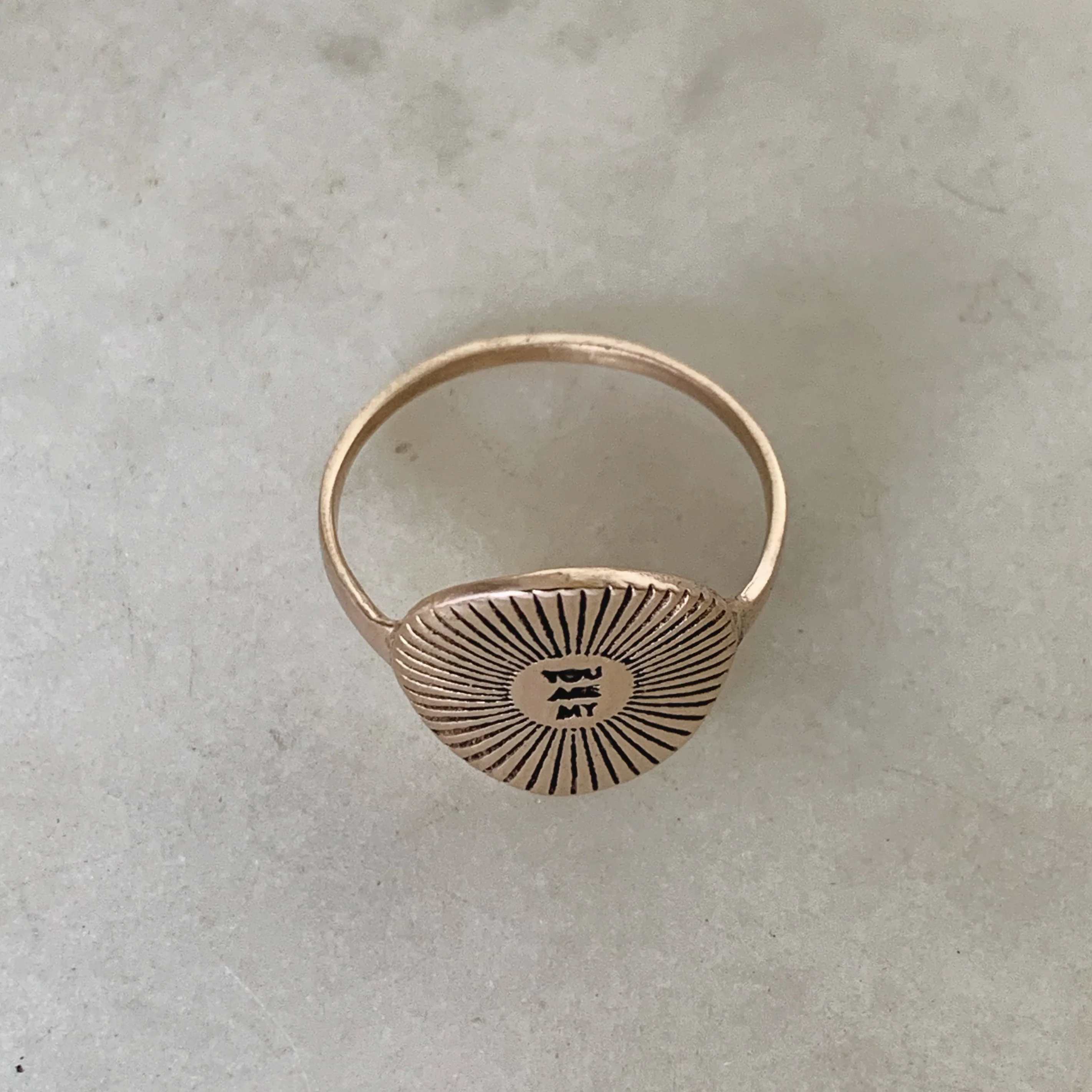 YOU ARE MY SUNSHINE RING - Image 3