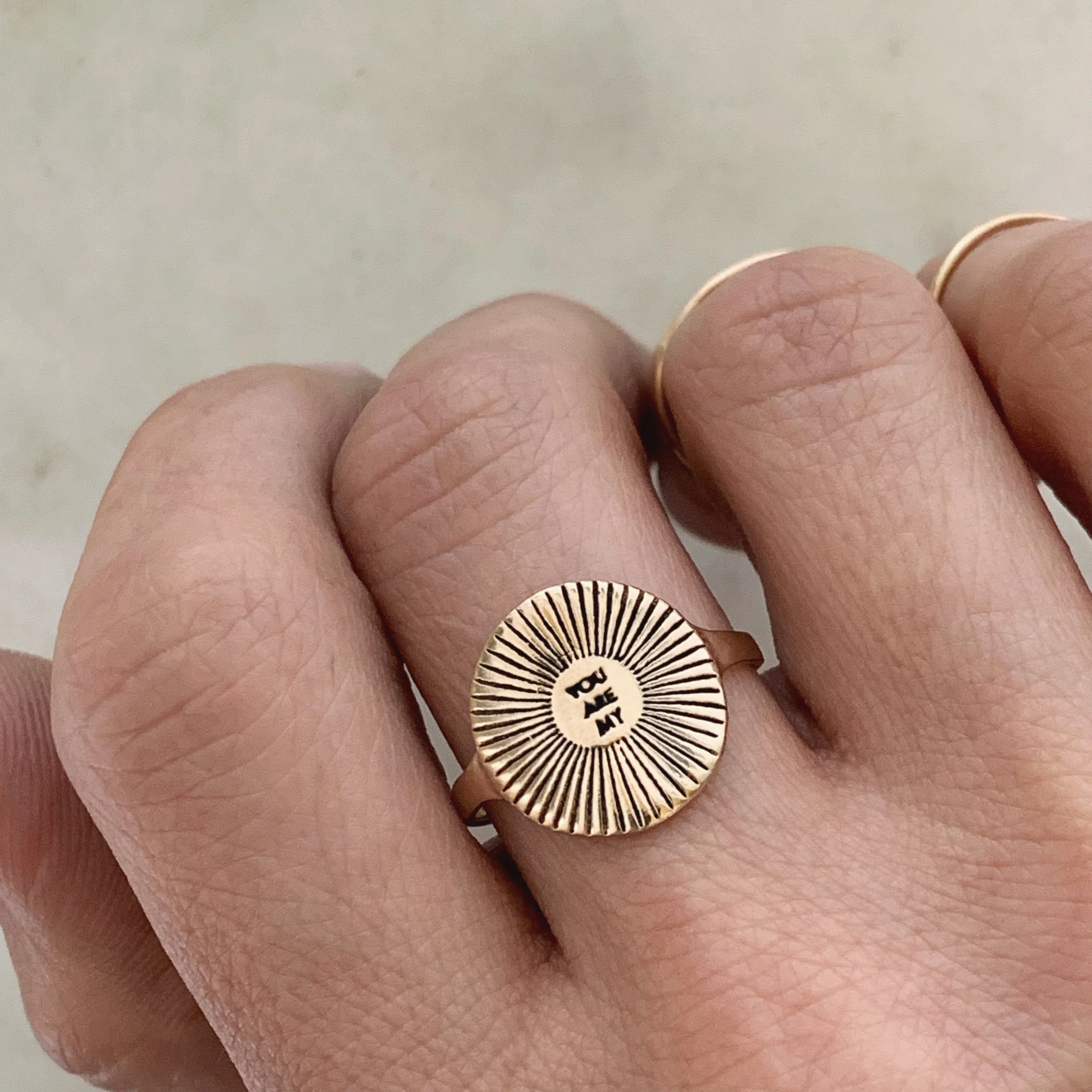 YOU ARE MY SUNSHINE RING - Image 4